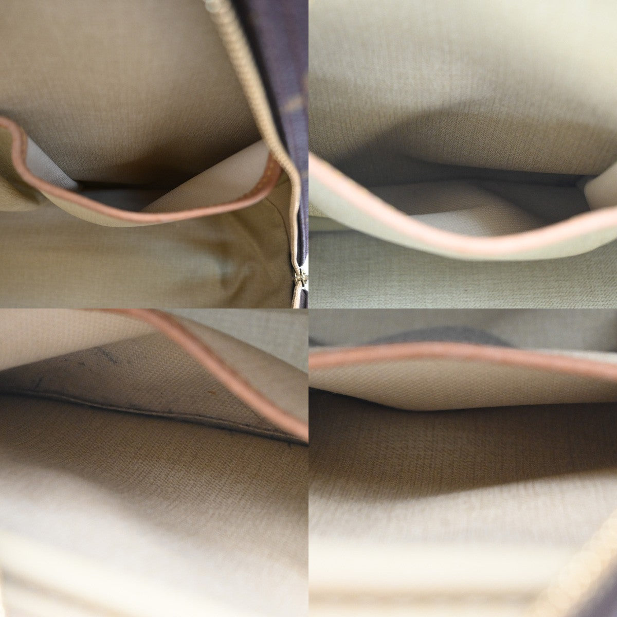 Louis Vuitton Trouville Monogram Canvas Brown Canvas Handbag (Pre-Owned)
