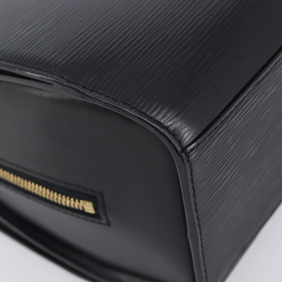 Louis Vuitton Pont Neuf Epi Leather Black Leather Handbag (Pre-Owned)