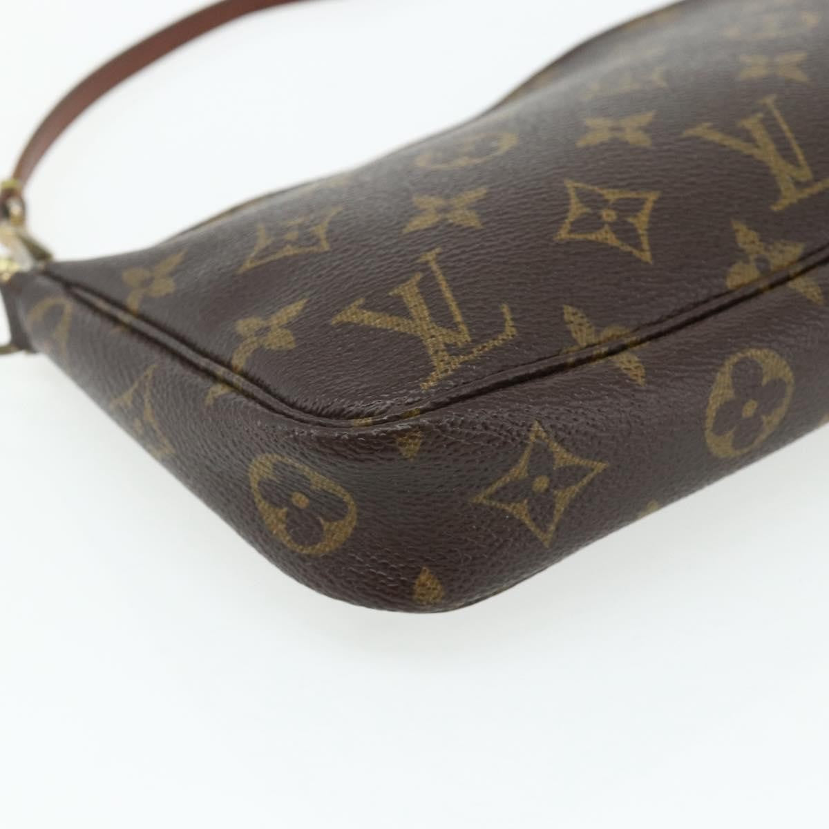 Louis Vuitton Pochette Accessoires Nm Monogram Canvas Brown Canvas Clutche & Pouche Bag (Pre-Owned)