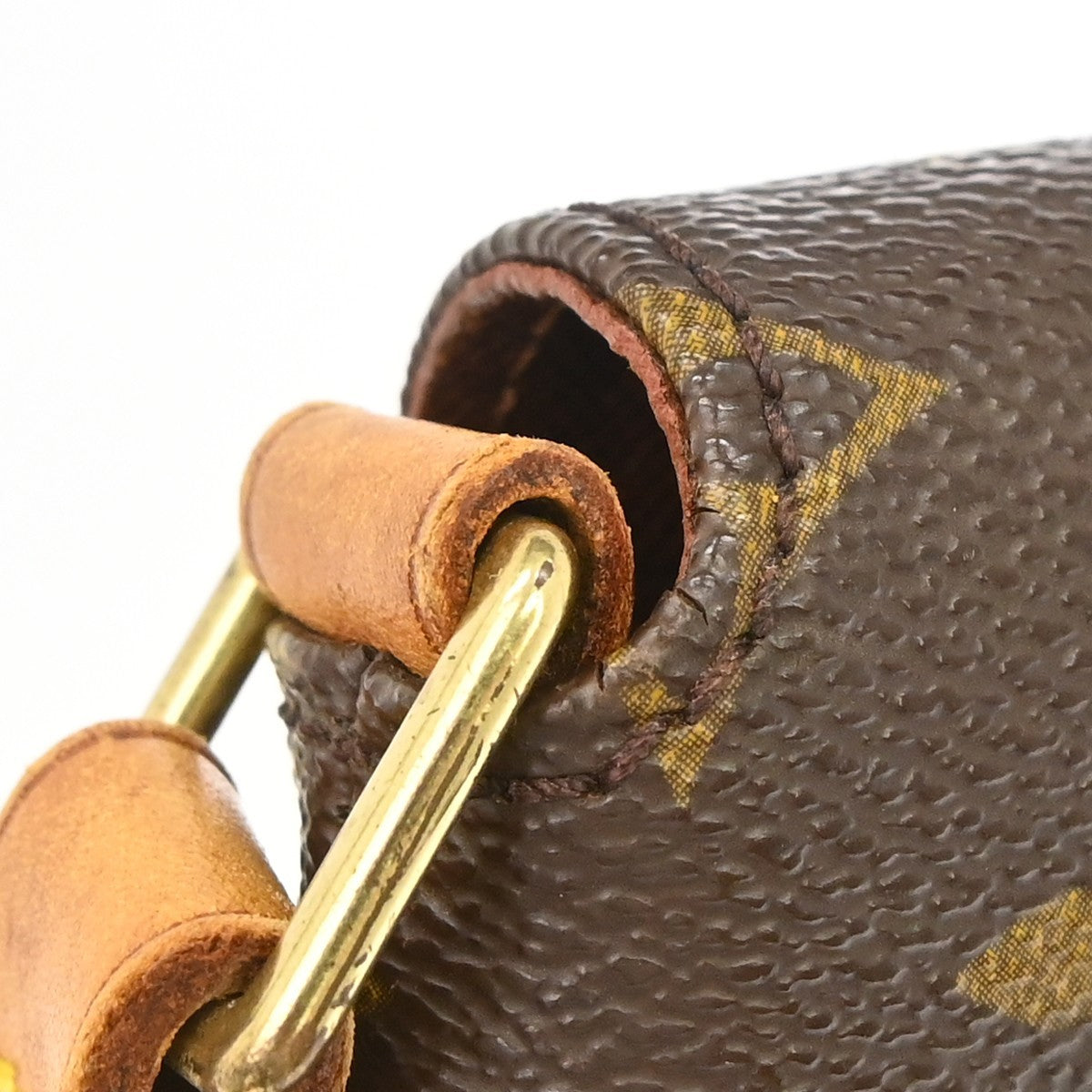 Louis Vuitton Musette Tango Monogram Canvas Brown Canvas Shoulder Bag Bag (Pre-Owned)