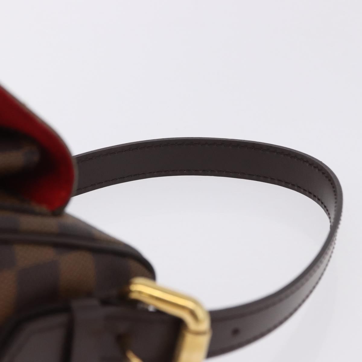 Louis Vuitton Ravello Damier Ebene Brown Canvas Shoulder Bag Bag (Pre-Owned)
