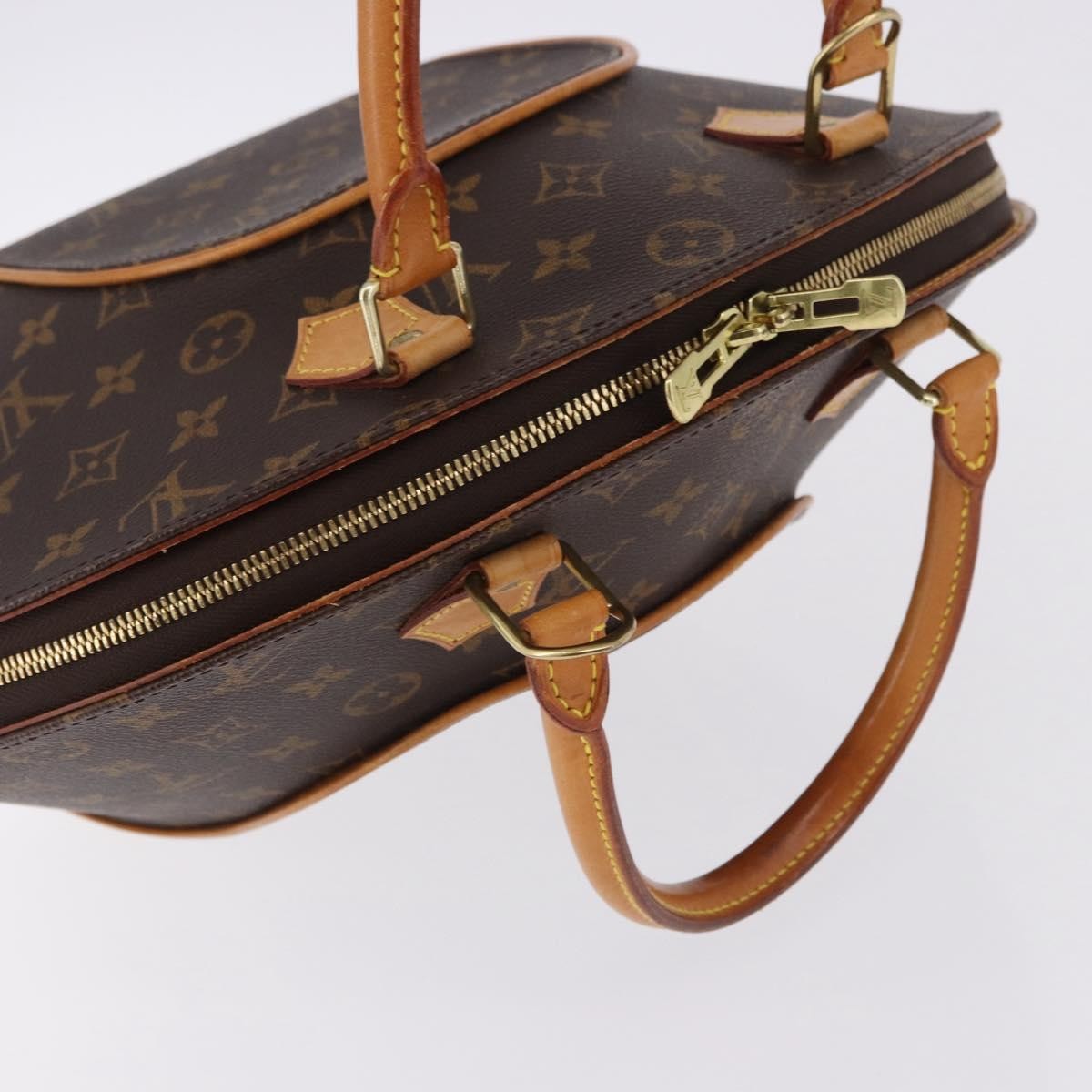 Louis Vuitton Ellipse Monogram Brown Canvas Handbag (Pre-Owned)