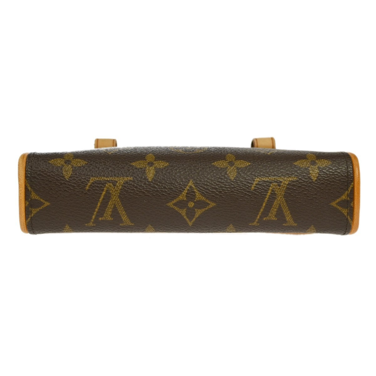 Louis Vuitton Florentine Pochette Canvas Brown Canvas Clutche & Pouche Bag (Pre-Owned)