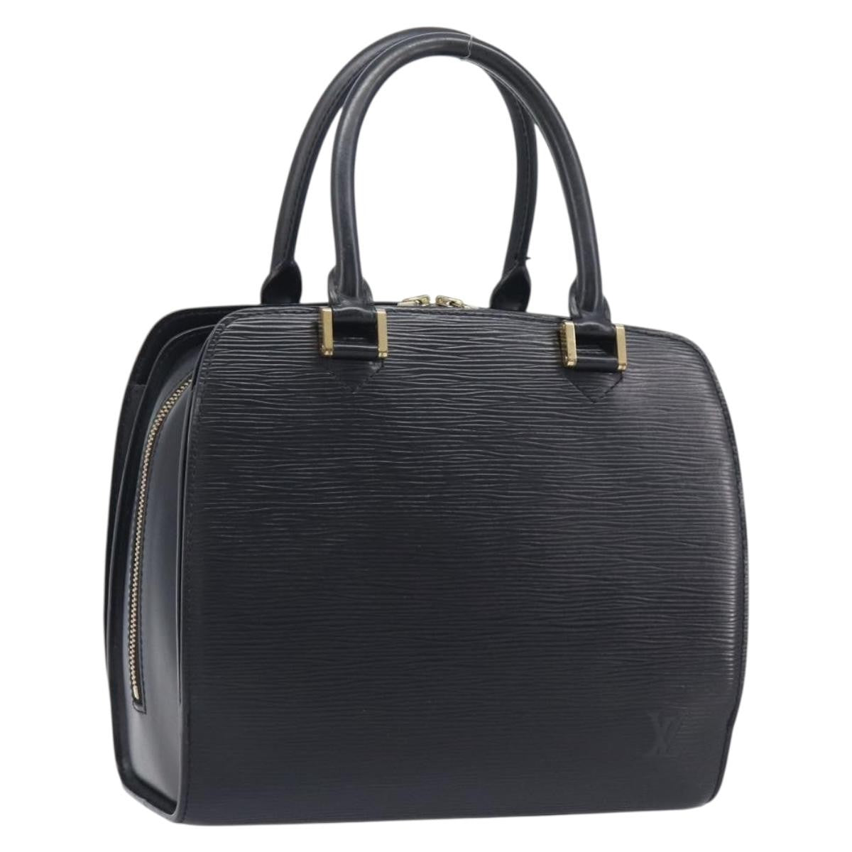 Louis Vuitton Pont Neuf Epi Leather Black Leather Handbag (Pre-Owned)