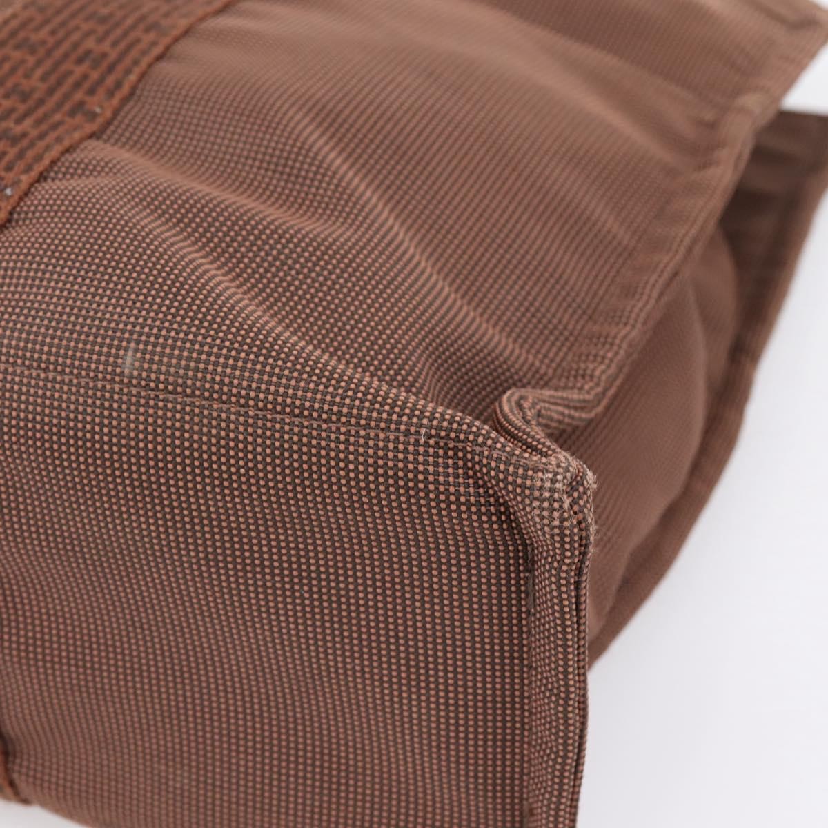 Hermes Fourre-Tout Herline Fourre-Tout Herline Brown Canvas Tote Bag Bag (Pre-Owned)