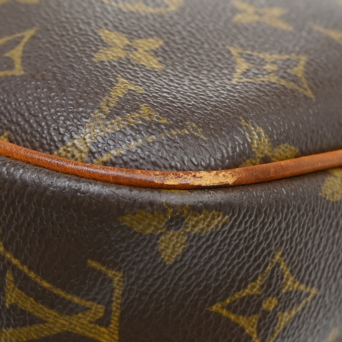 Louis Vuitton Reporter Monogram Canvas Brown Canvas Shoulder Bag Bag (Pre-Owned)