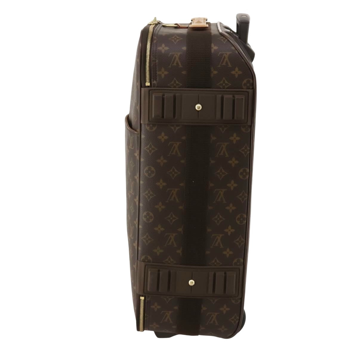 Louis Vuitton Pegase Luggage Monogram Canvas Brown Canvas Travel Bag Bag (Pre-Owned)