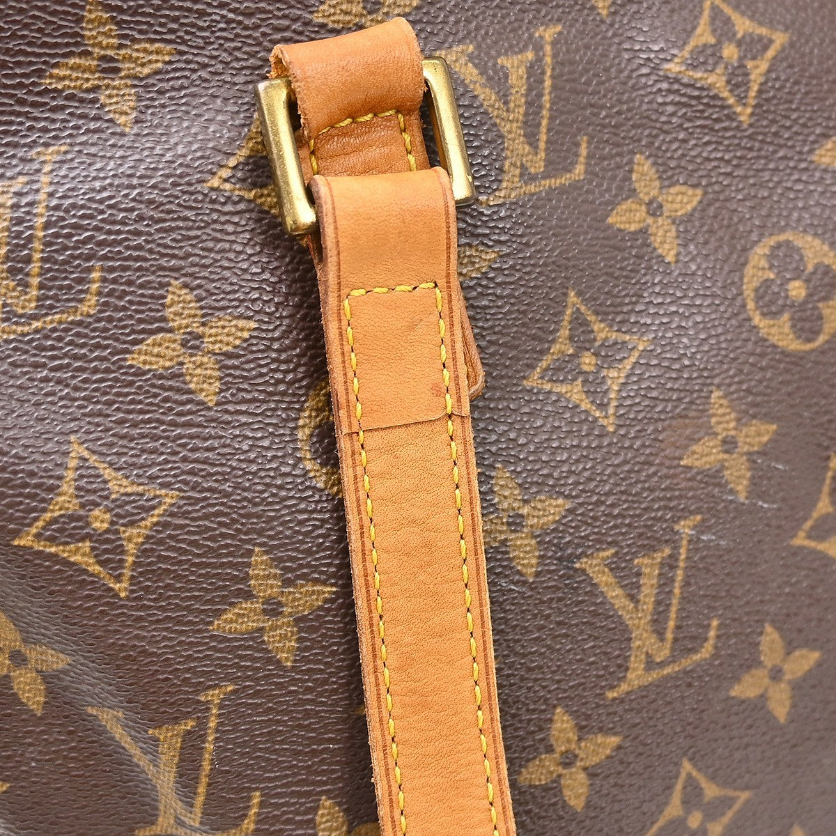 Louis Vuitton Cabas Piano Monogram Canvas Brown Canvas Tote Bag Bag (Pre-Owned)