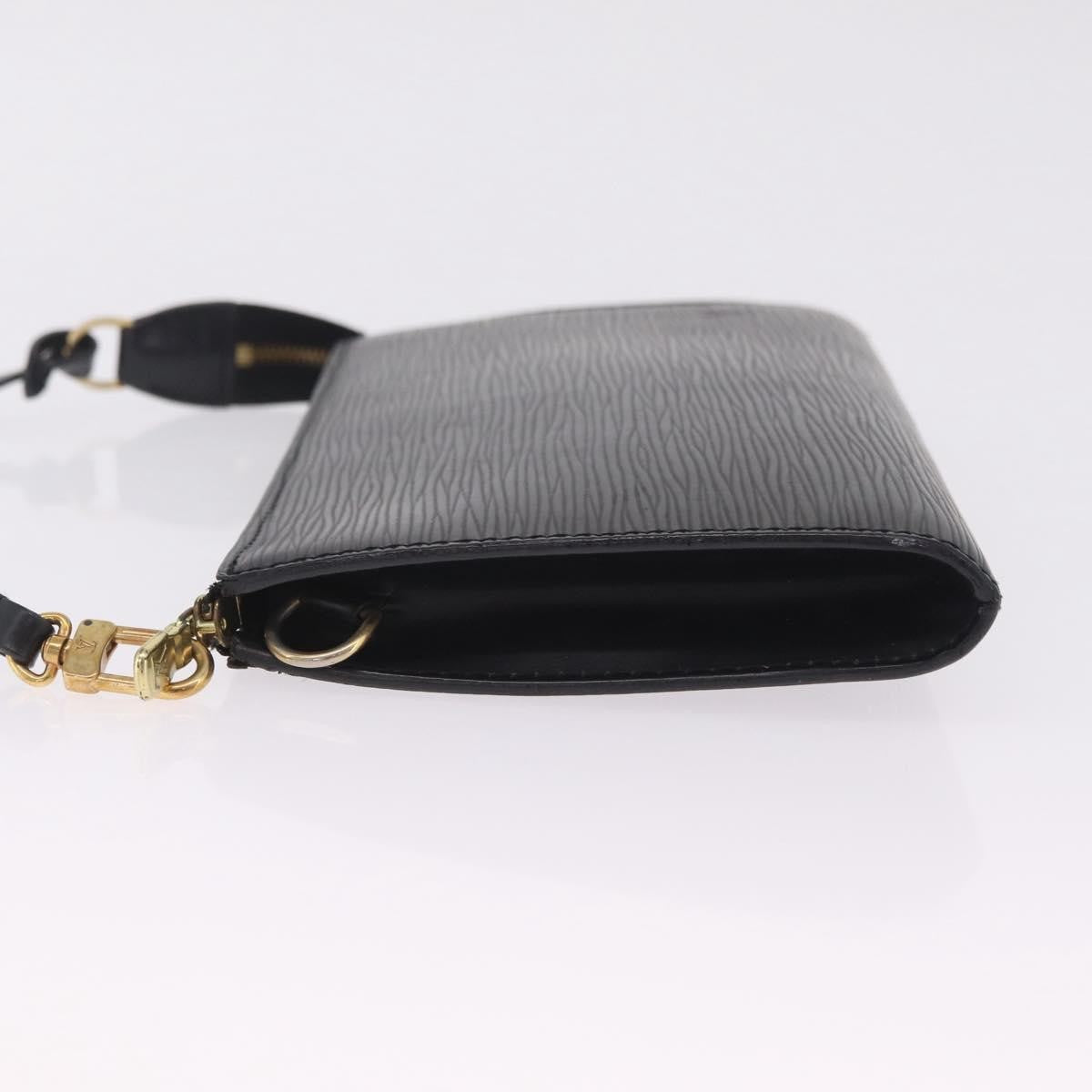 Louis Vuitton Pochette Accessoires Epi Leather Black Leather Clutche & Pouche Bag (Pre-Owned)