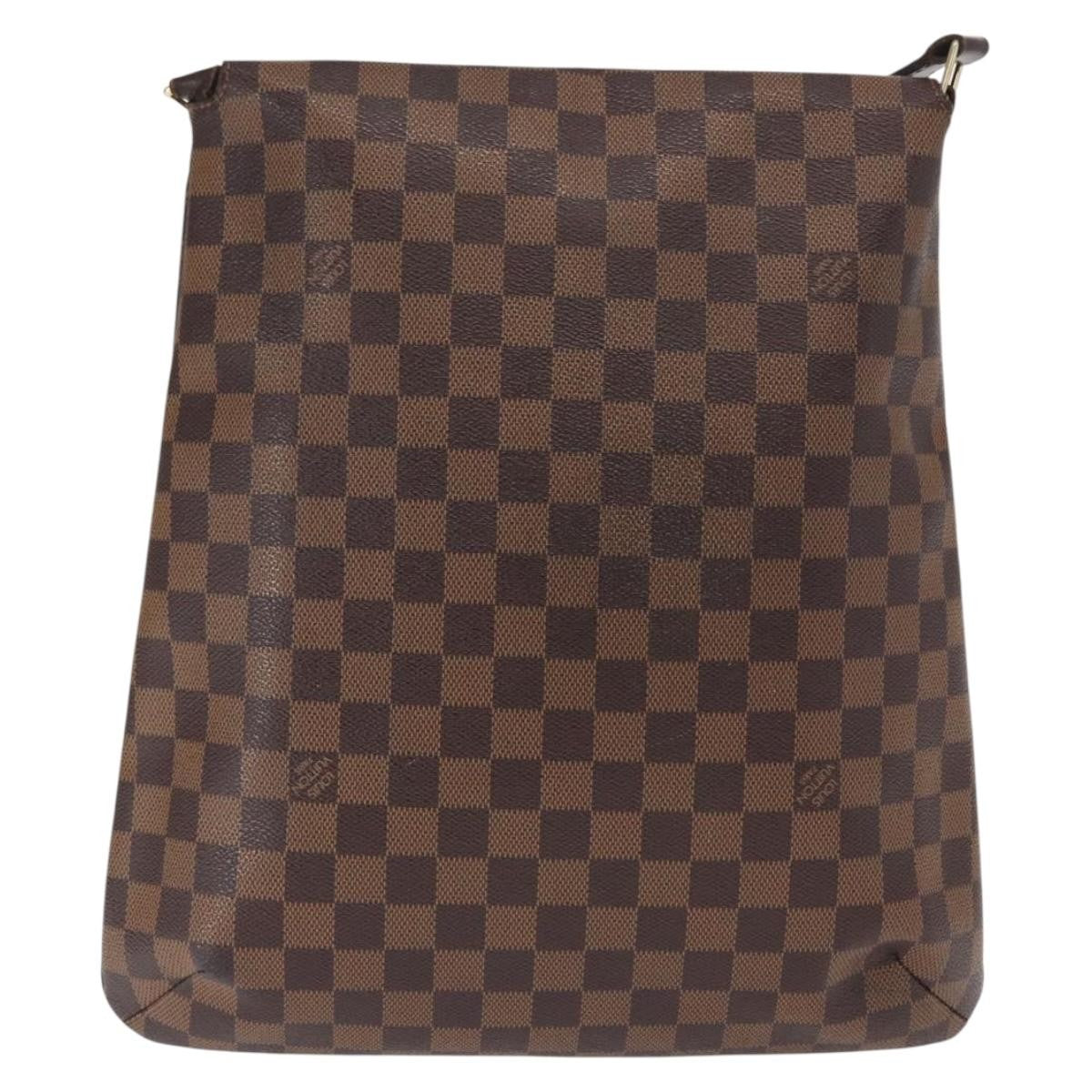 Louis Vuitton Musette Damier Brown Canvas Handbag (Pre-Owned)