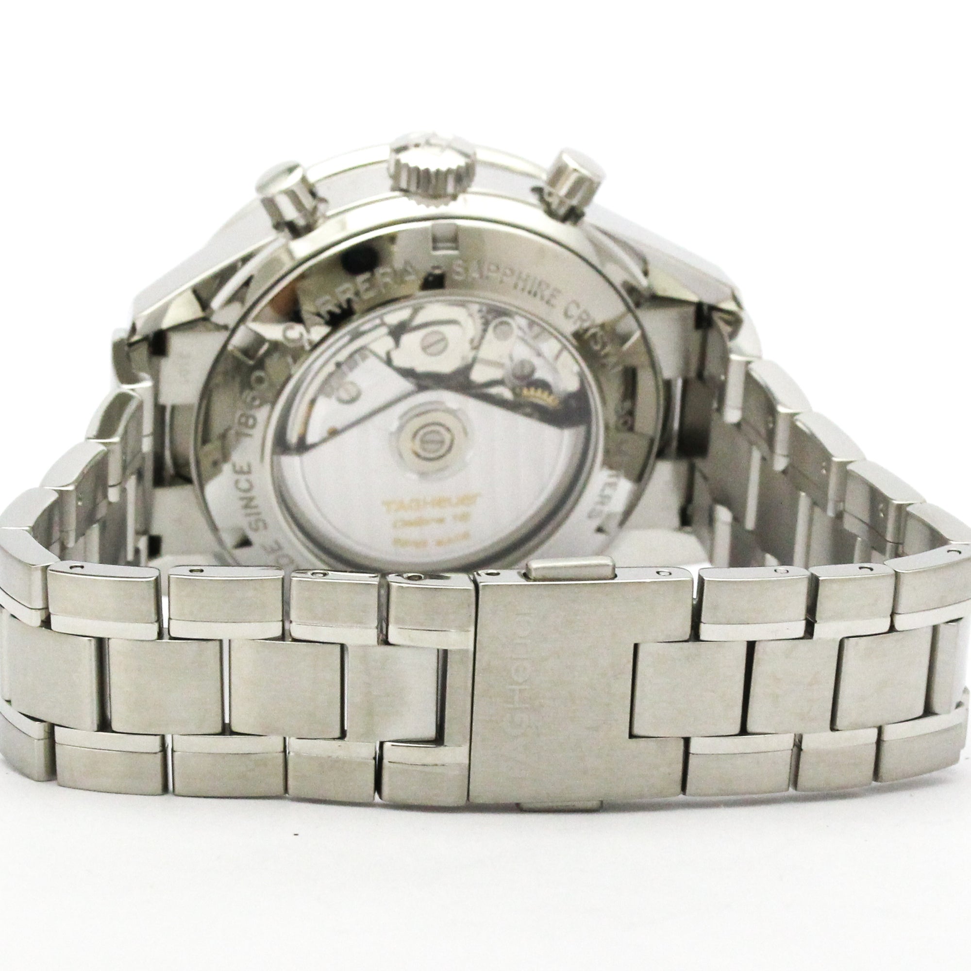 Tag Heuer Carrera Chronograph Automatic Stainless Steel Watch (Pre-Owned)