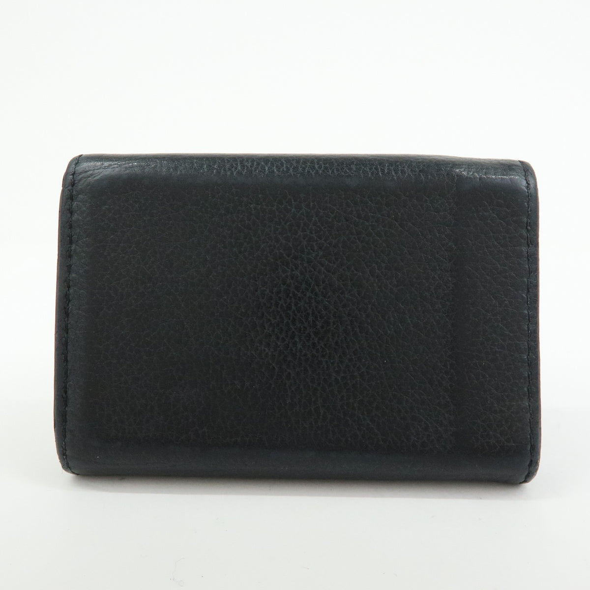Louis Vuitton Lockmini Leather Black Leather Wallets Accessory (Pre-Owned)