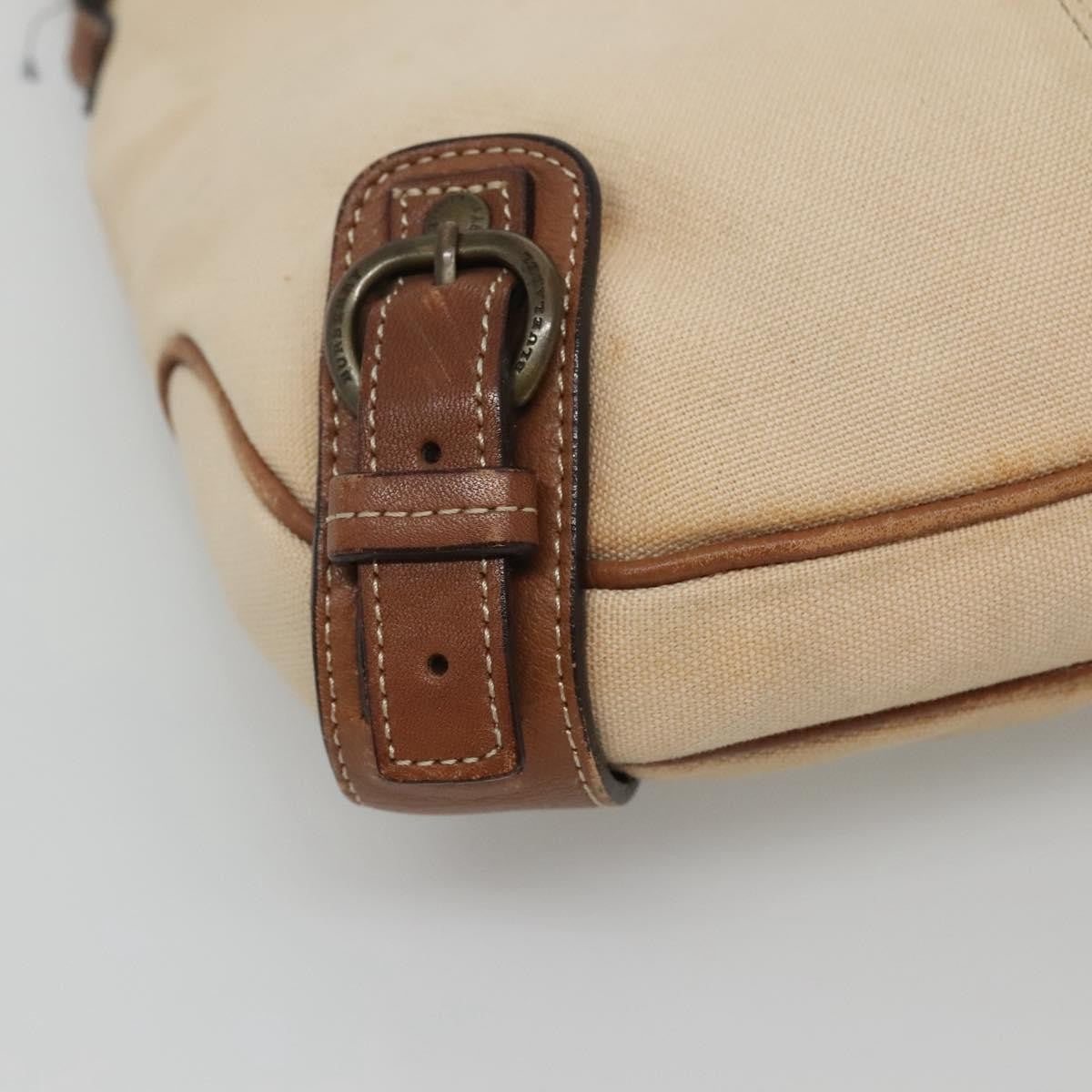 Burberry Blue Label Canvas Beige Canvas Shoulder Bag Bag (Pre-Owned)