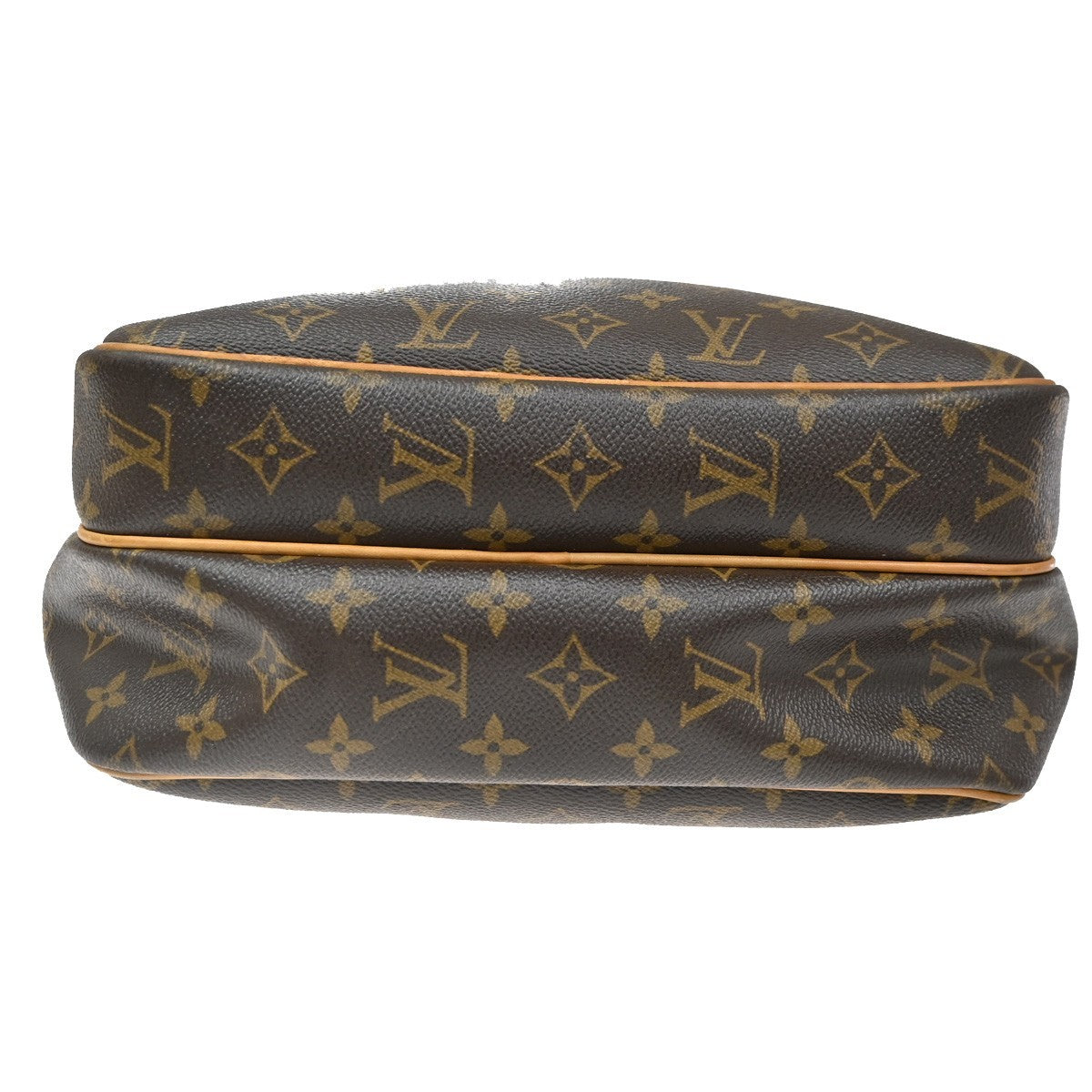 Louis Vuitton Reporter Monogram Brown Canvas Shoulder Bag Bag (Pre-Owned)