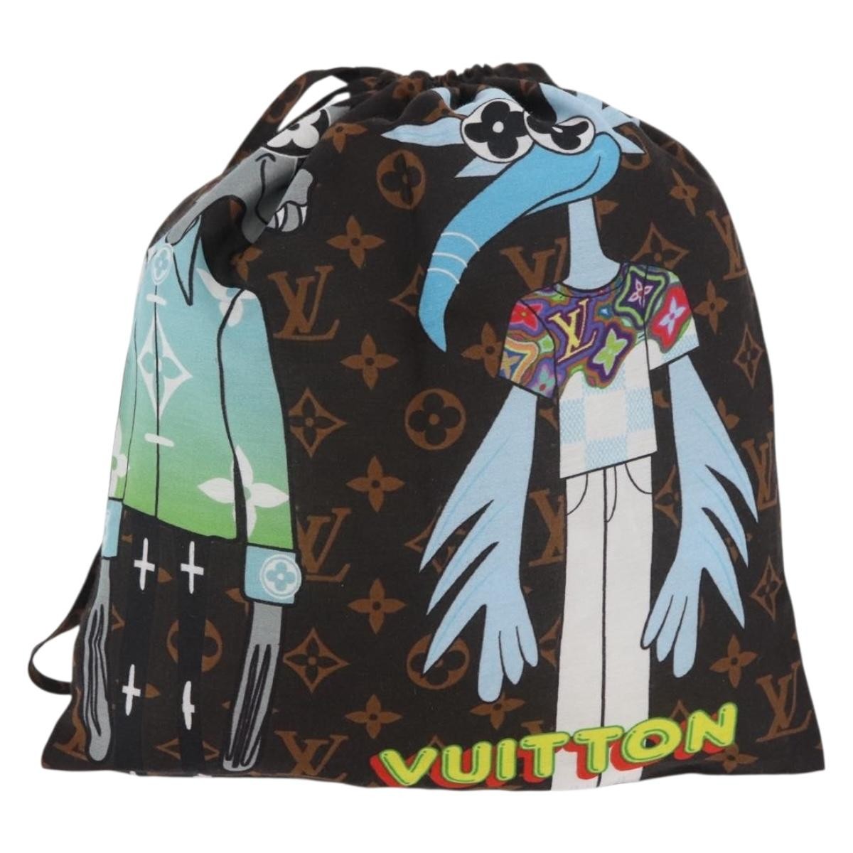 Louis Vuitton Lv Friends Canvas Brown Canvas Clutche & Pouche Bag (Pre-Owned)