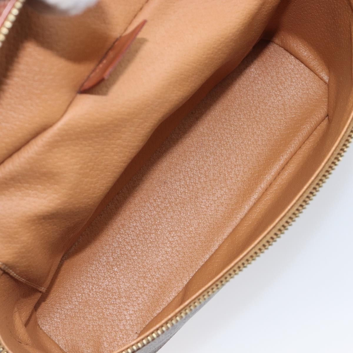 Celine Macadam Vanity Canvas Brown Canvas Clutche & Pouche Bag (Pre-Owned)