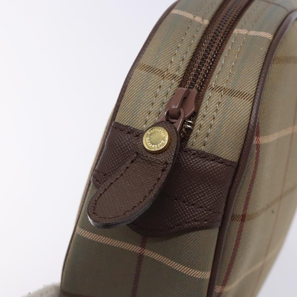 Burberry Nova Check Pochette Canvas Beige Canvas Clutche & Pouche Bag (Pre-Owned)
