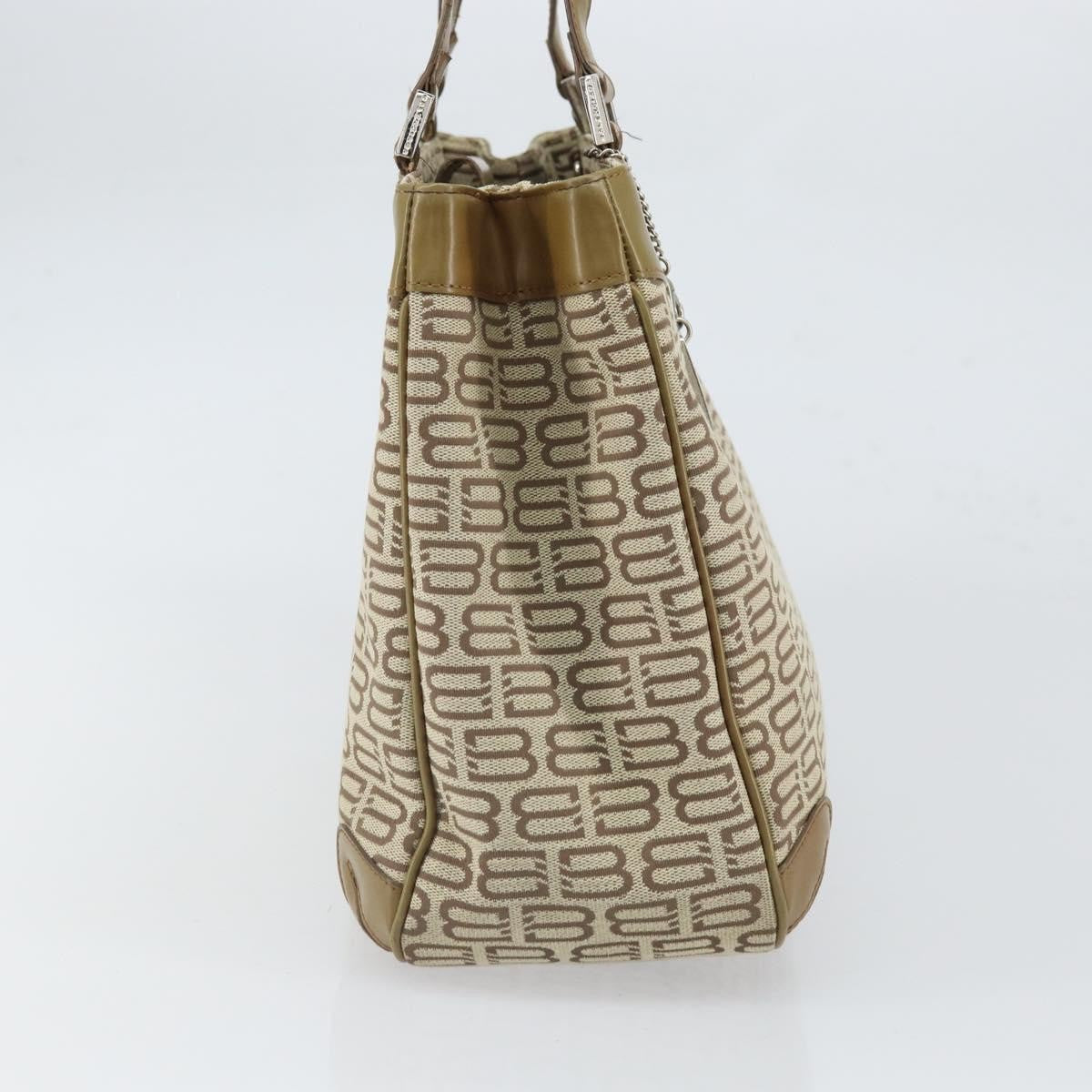 Balenciaga Vintage Canvas Beige Canvas Handbag (Pre-Owned)