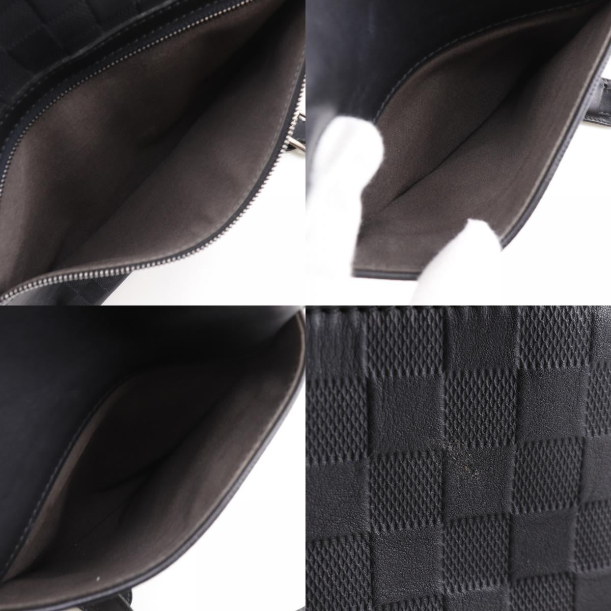 Louis Vuitton Calypso Messenger Damier Infini Leather Black Leather Shoulder Bag Bag (Pre-Owned)