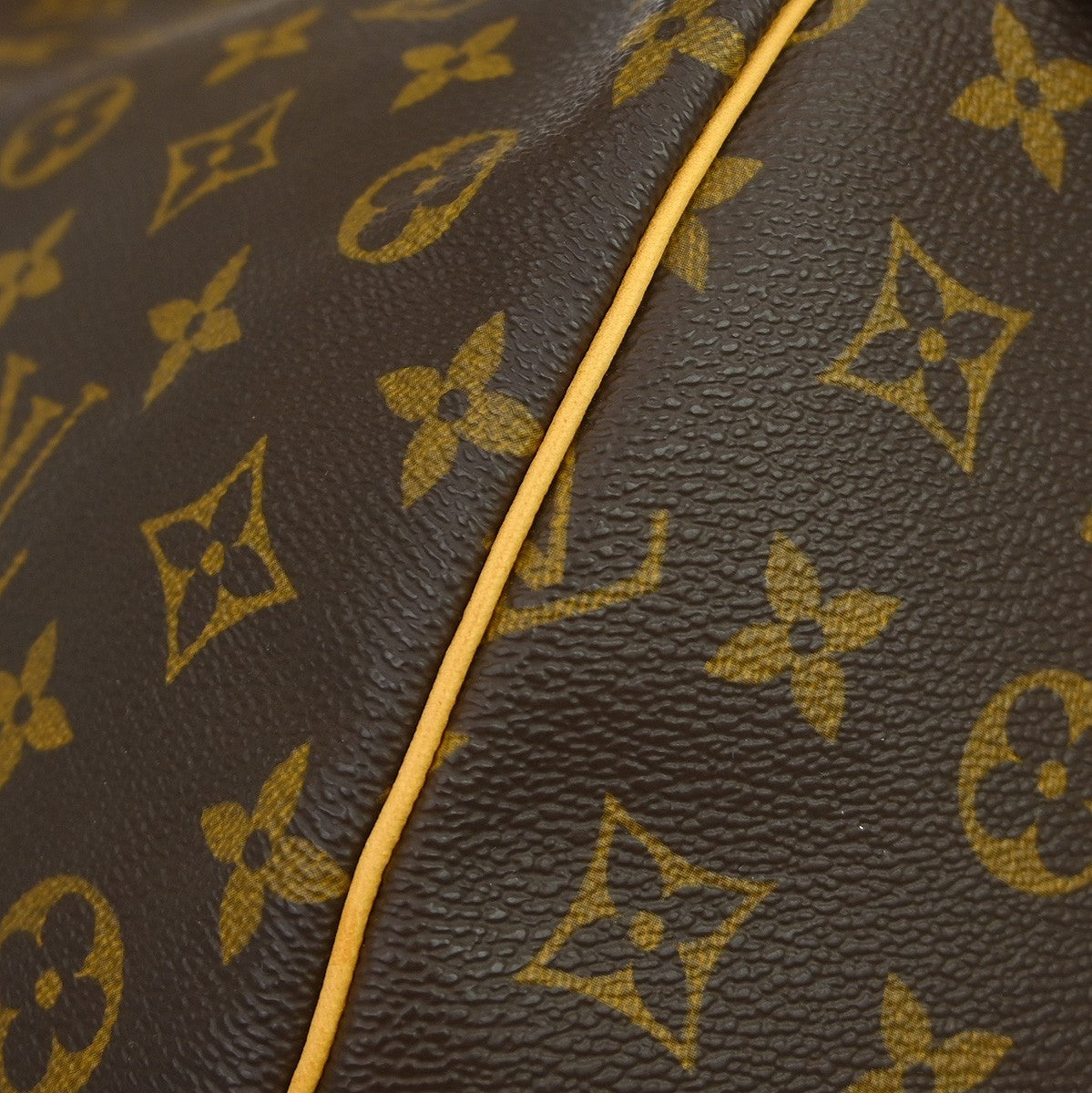 Louis Vuitton Keepall Monogram Canvas Brown Canvas Travel Bag Bag (Pre-Owned)
