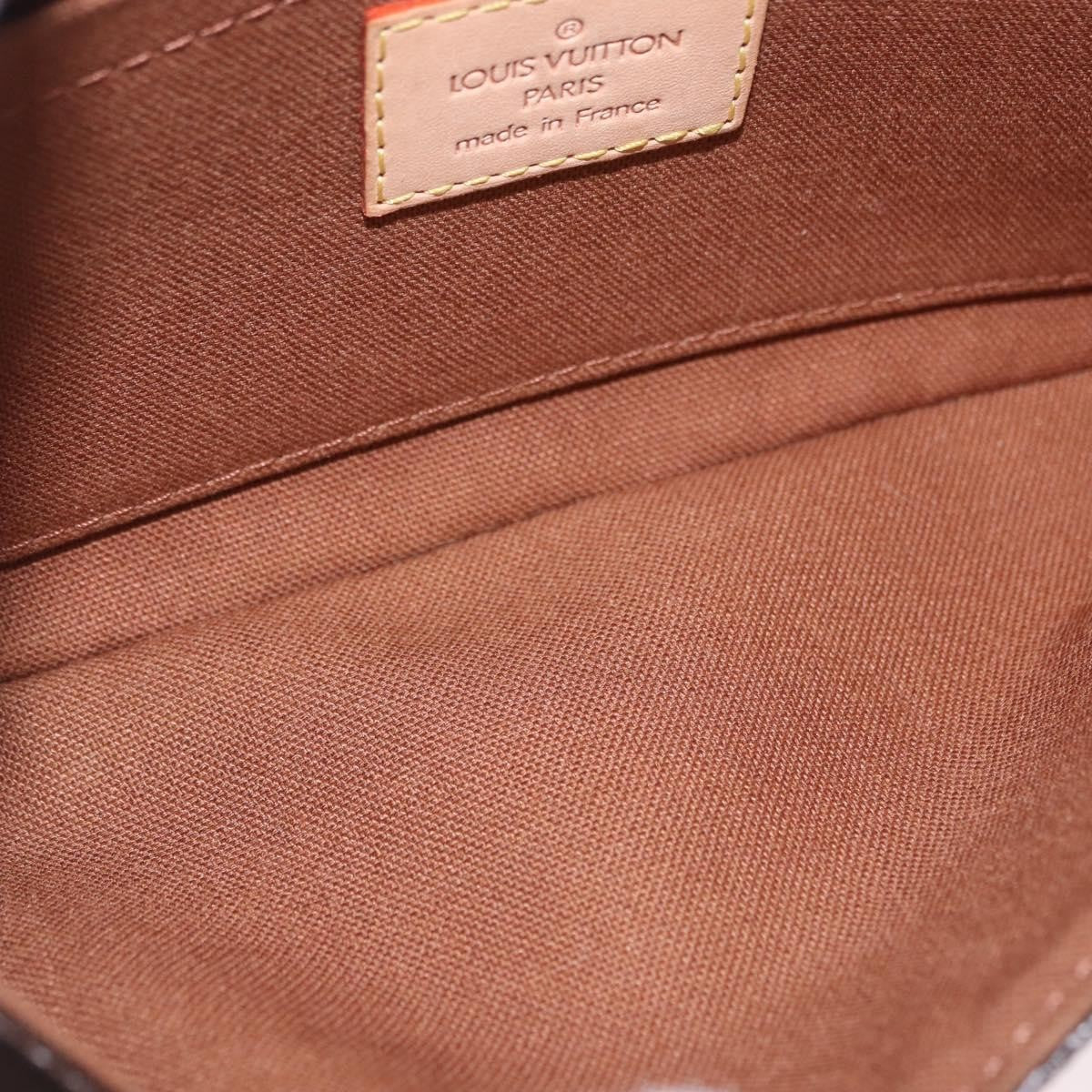 Louis Vuitton Marelle Waist Monogram Canvas Brown Canvas Handbag (Pre-Owned)