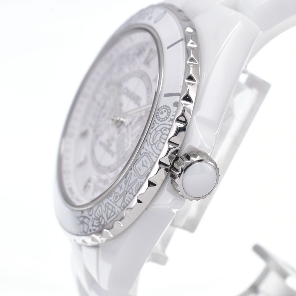 Chanel J12 Automatic Ceramic And Stainless Steel Watch (Pre-Owned)