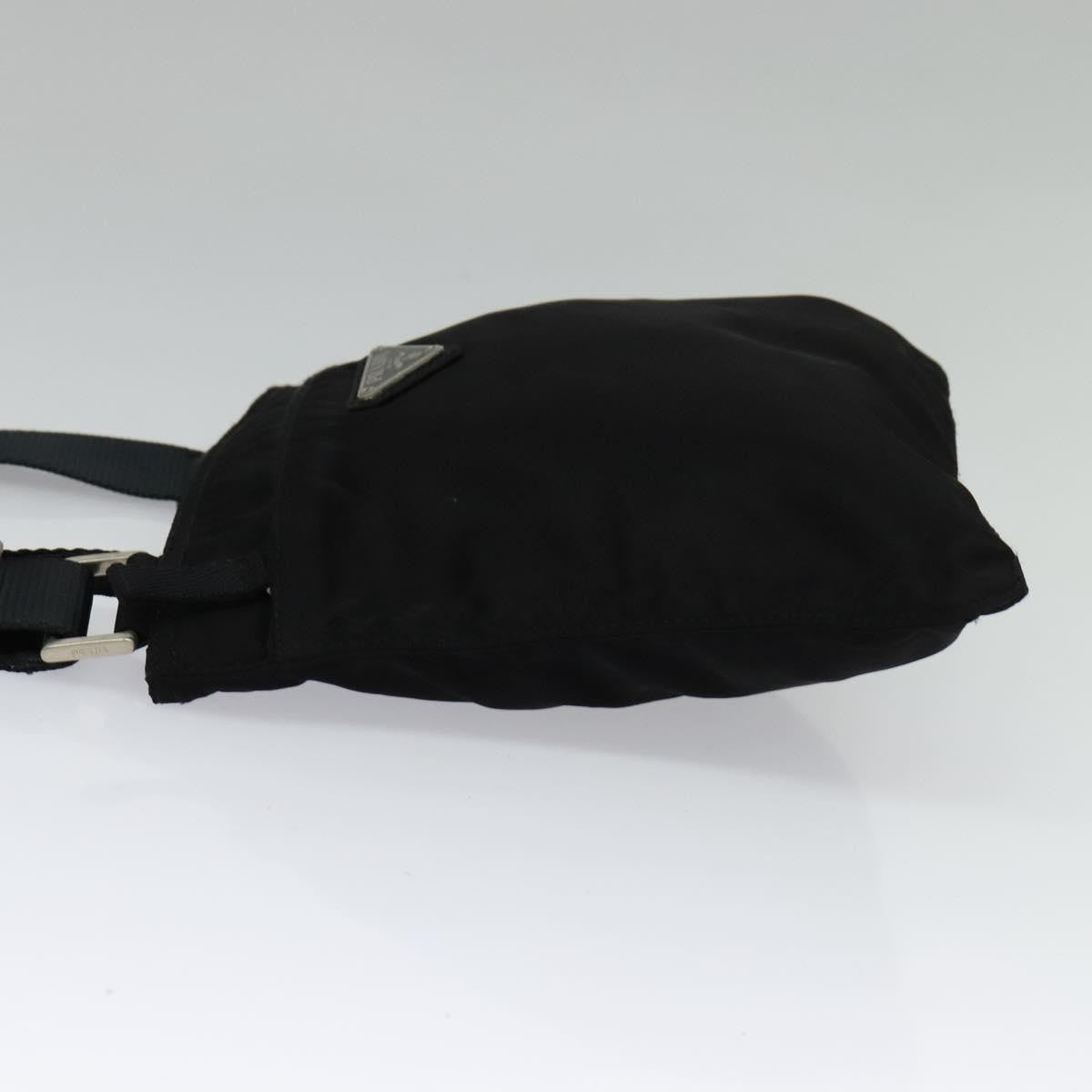 Prada Front Pocket Messenger Tessuto Black Nylon Shoulder Bag Bag (Pre-Owned)