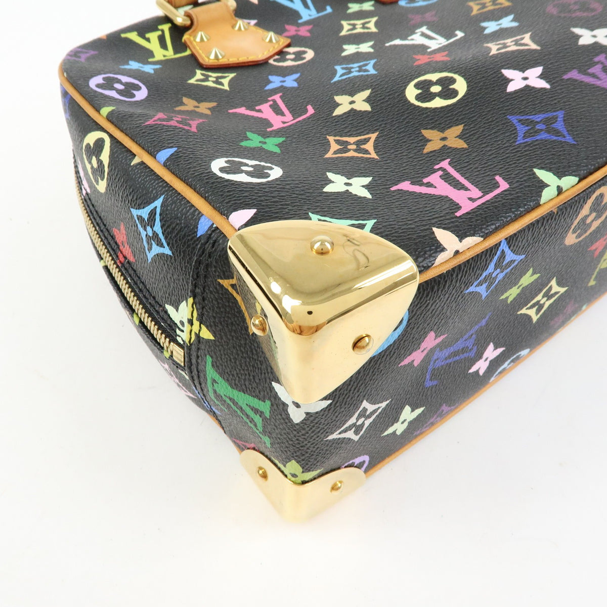 Louis Vuitton Trouville Monogram Multicolor Multicolour Canvas Handbag (Pre-Owned)