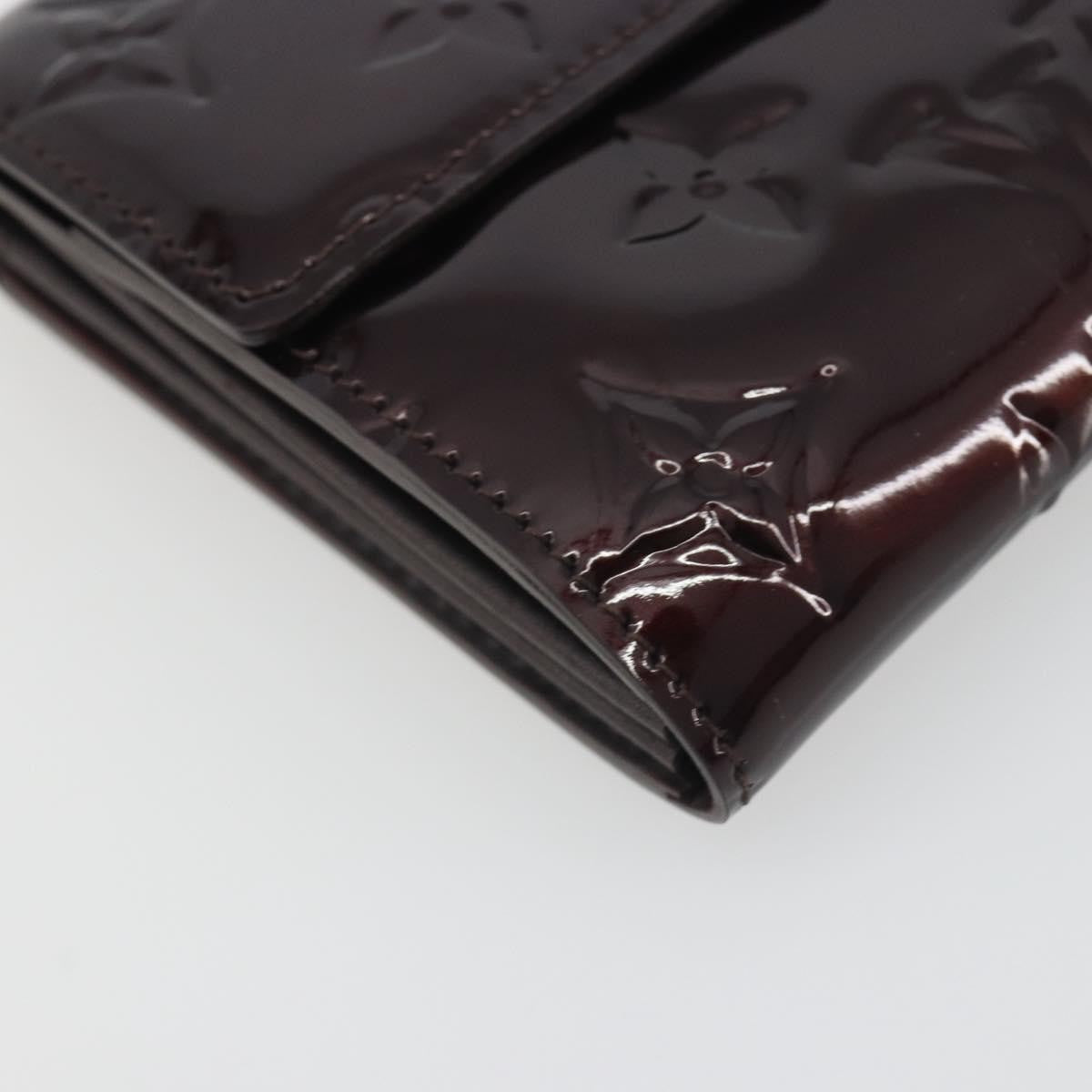 Louis Vuitton Sarah Monogram Vernis Burgundy Patent_Leather Clutche & Pouche Bag (Pre-Owned)