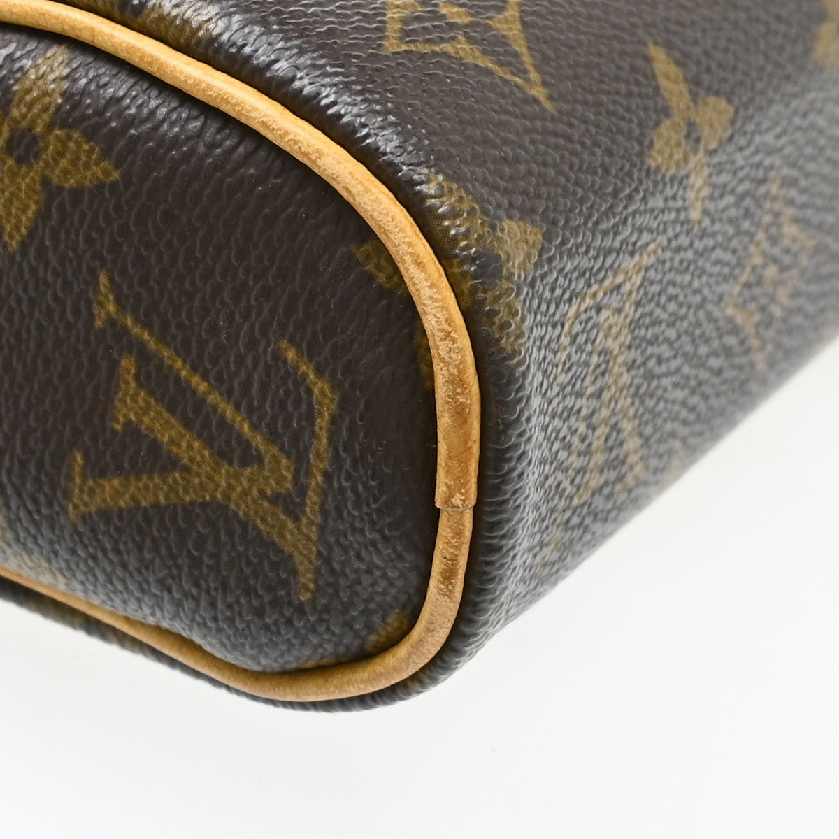 Louis Vuitton Sonatine Monogram Canvas Brown Canvas Handbag (Pre-Owned)