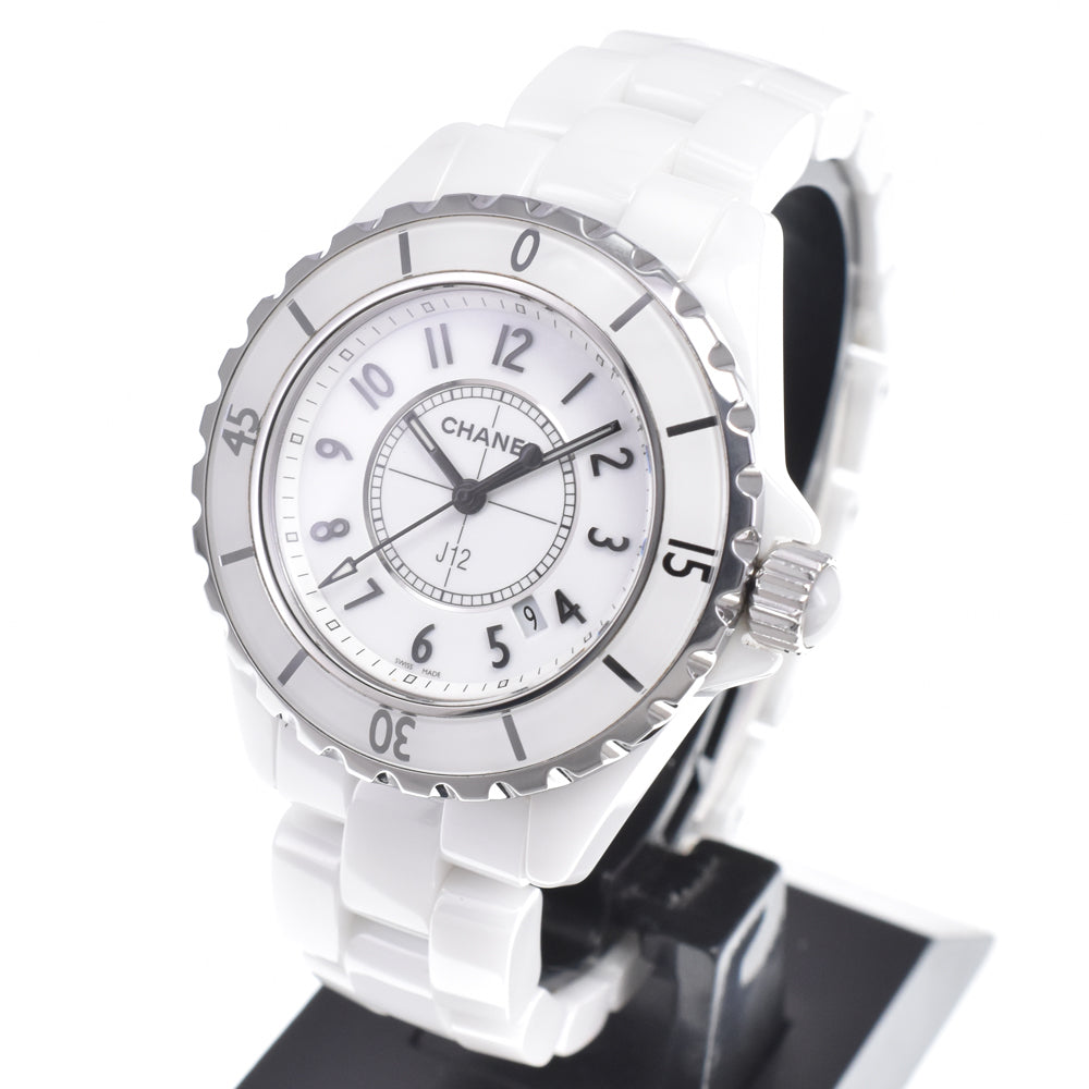 Chanel J12 Quartz Ceramic And Stainless Steel Watch (Pre-Owned)