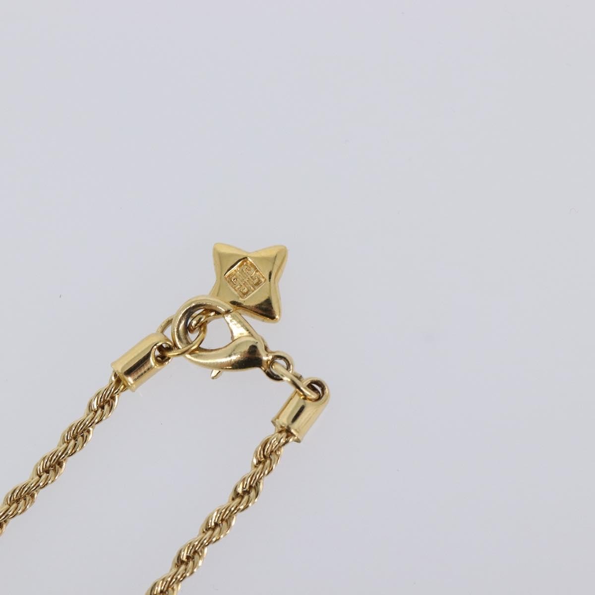 Givenchy Vintage Metal Gold Metal Necklace Jewelry (Pre-Owned)
