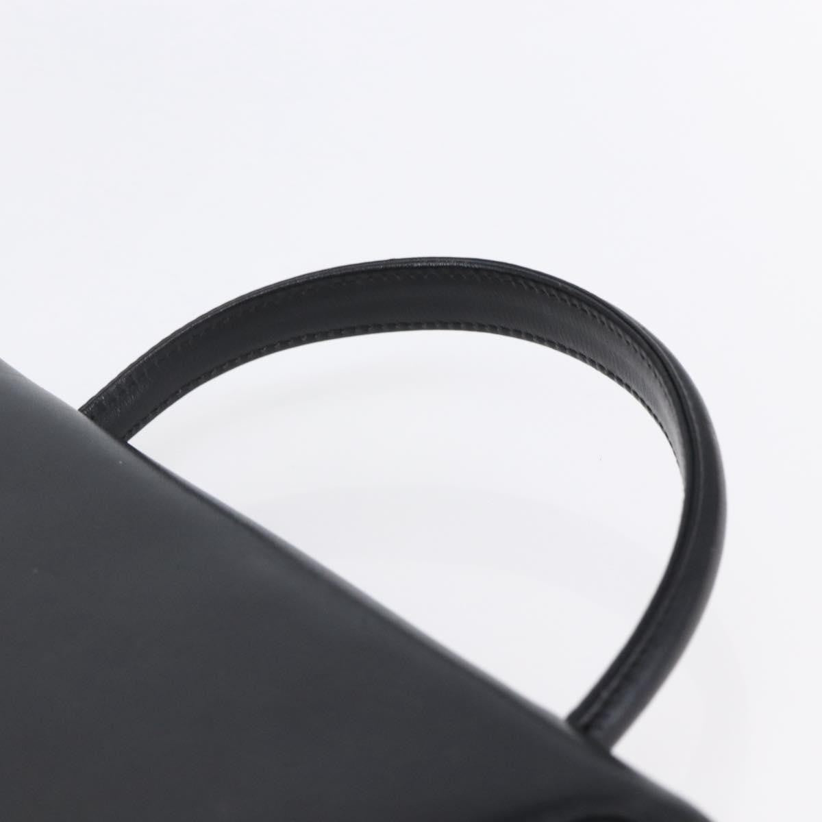 Givenchy Vintage 4G Leather Black Leather Handbag (Pre-Owned)