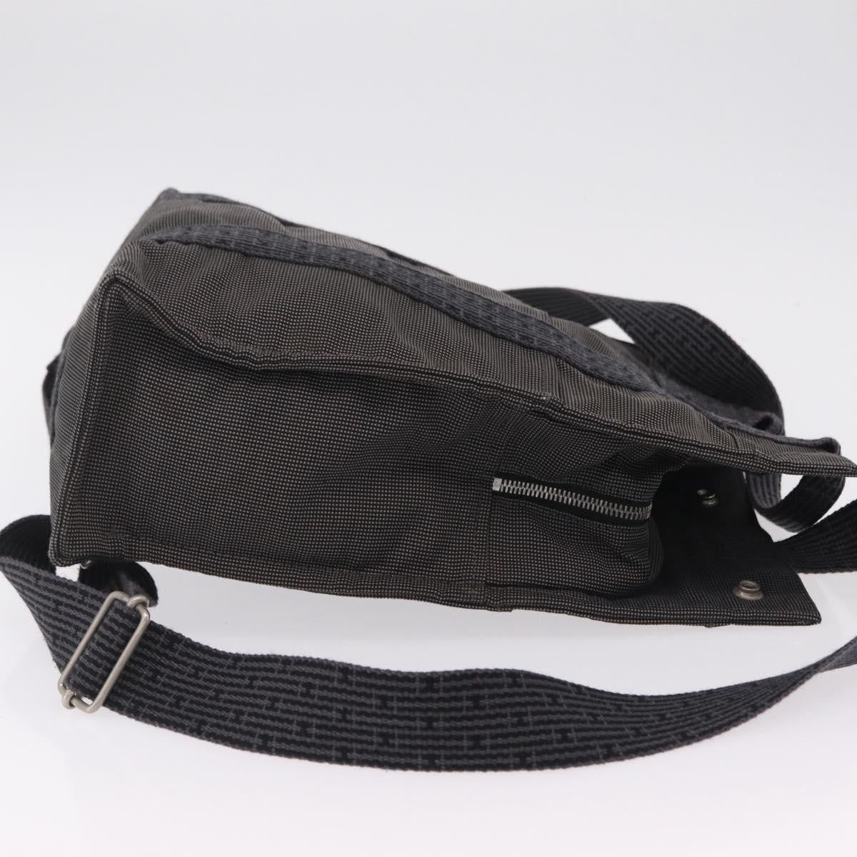 Hermes Herline Canvas Gray Canvas Backpack Bag (Pre-Owned)