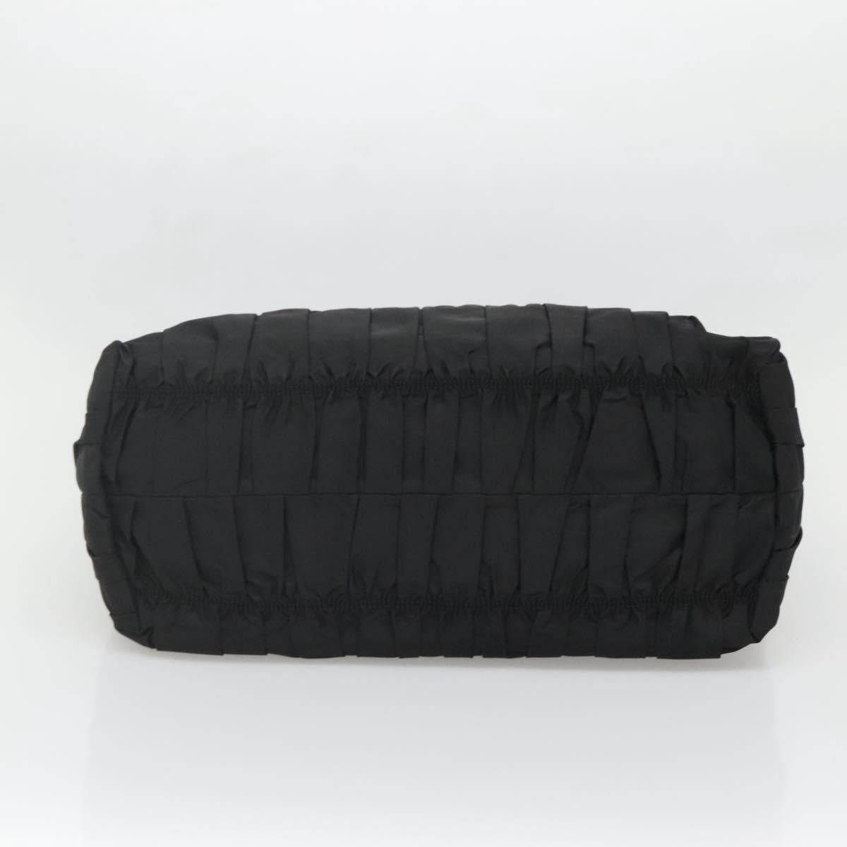 Prada Gaufre Tote Tessuto Black Nylon Bag (Pre-Owned)