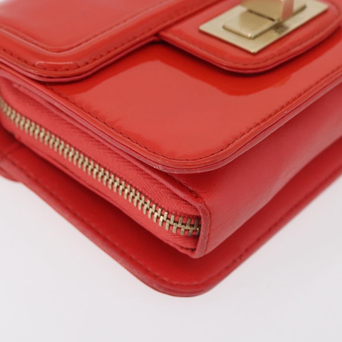 Chanel Reissue 2.55 Clutch Patent Leather Red Patent_Leather Shoulder Bag Bag (Pre-Owned)