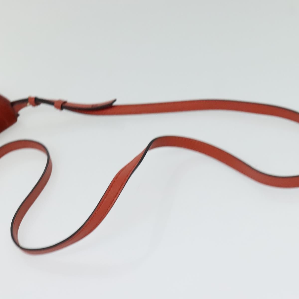 Chloe Faye Leather And Suede Red Leather Shoulder Bag Bag (Pre-Owned)