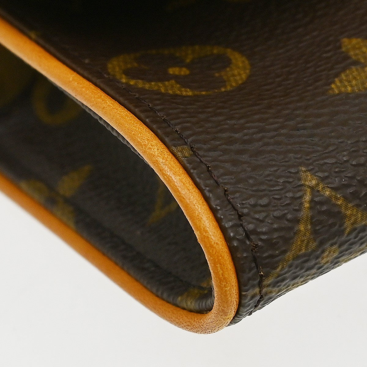 Louis Vuitton Twin Monogram Canvas Brown Canvas Clutche & Pouche Bag (Pre-Owned)