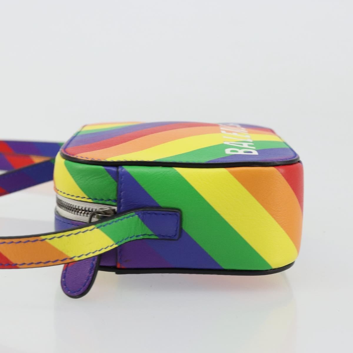 Balenciaga Everyday Camera Leather Multicolour Leather Shoulder Bag Bag (Pre-Owned)