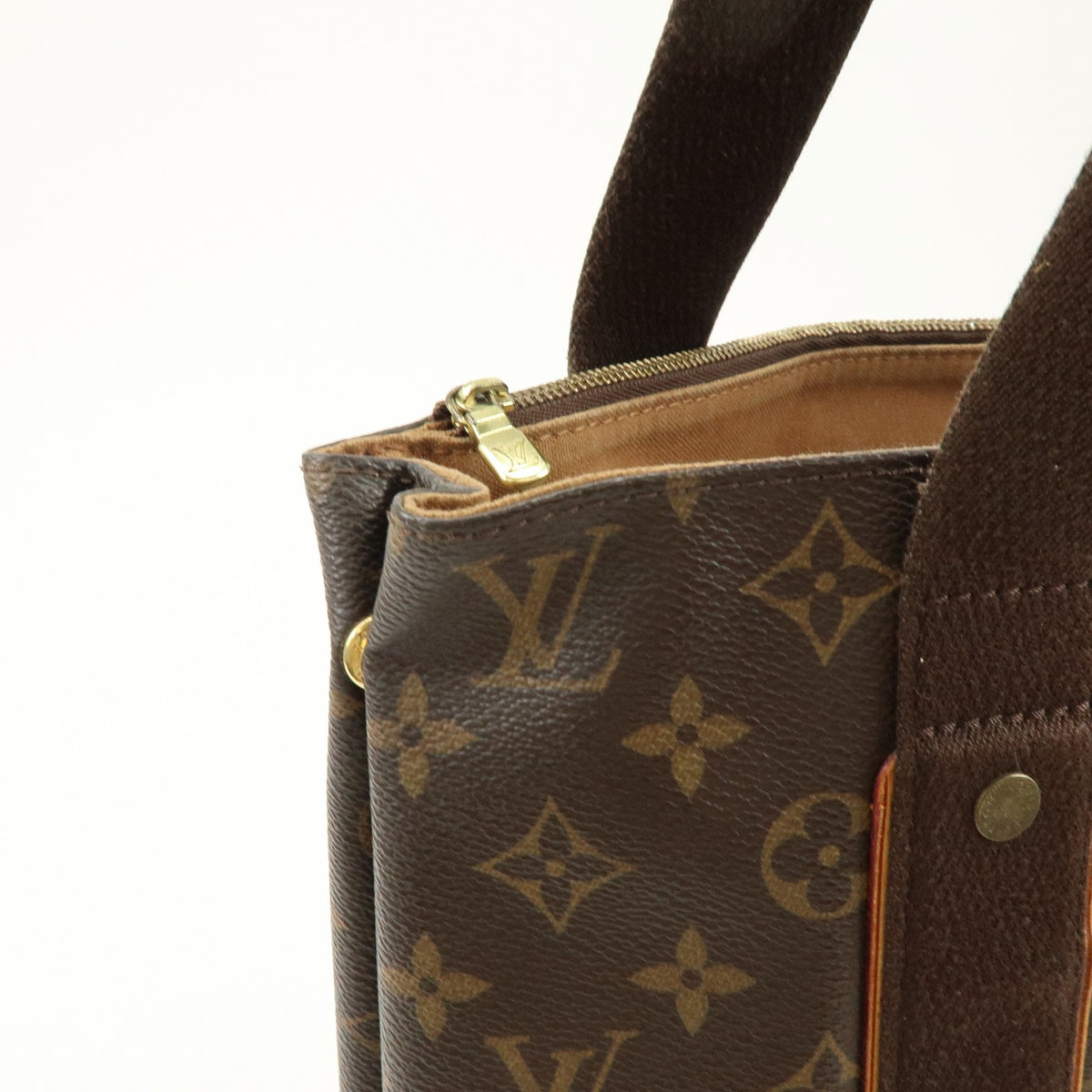 Louis Vuitton Cabas Beaubourg Monogram Canvas Brown Canvas Tote Bag Bag (Pre-Owned)