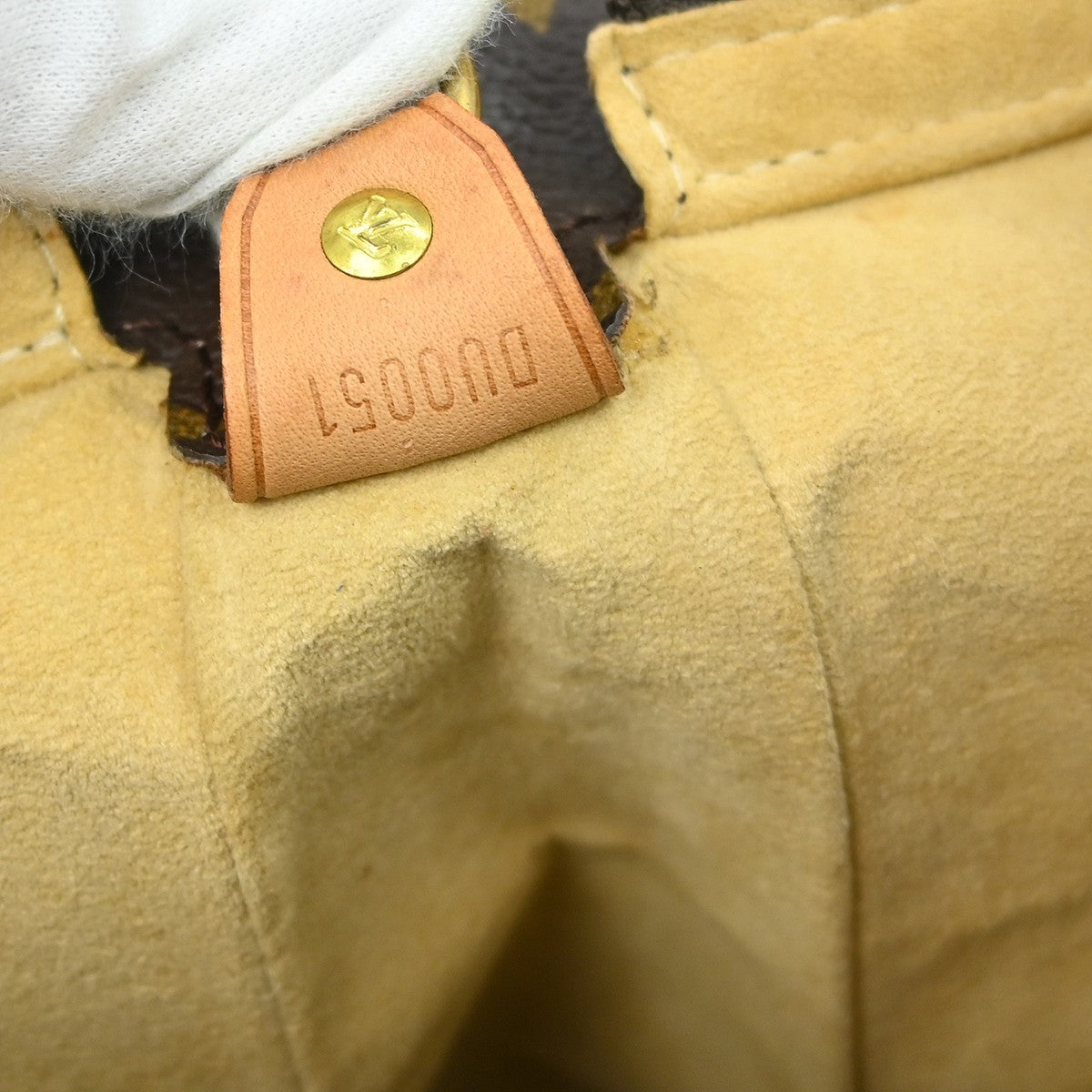 Louis Vuitton Looping Monogram Canvas Brown Canvas Handbag (Pre-Owned)