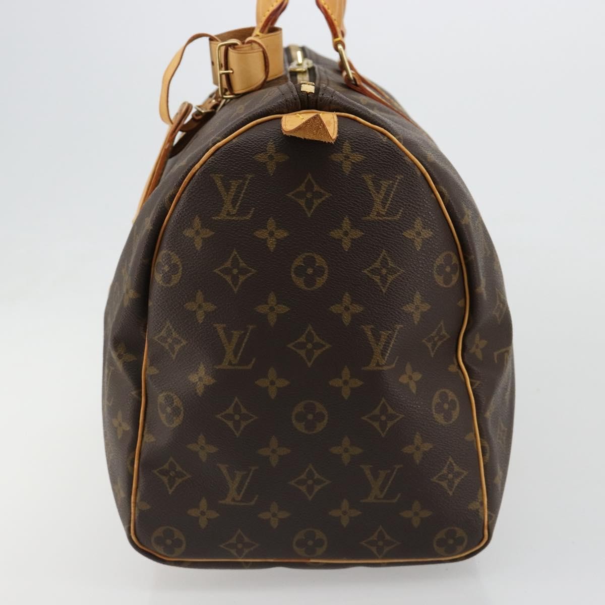 Louis Vuitton Keepall Monogram Canvas Brown Canvas Travel Bag Bag (Pre-Owned)