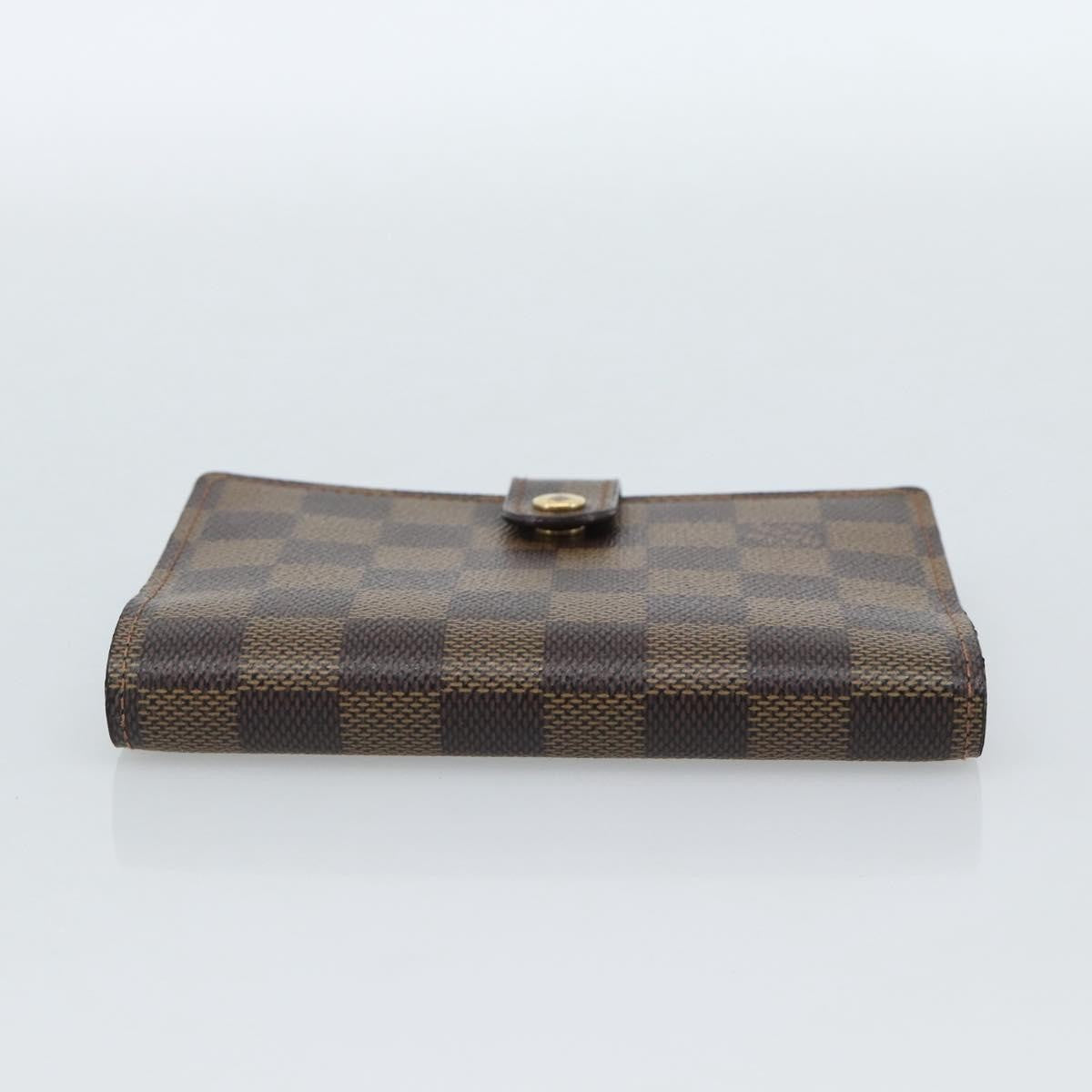 Louis Vuitton Ring Agenda Cover Damier Brown Canvas Briefcase Bag (Pre-Owned)