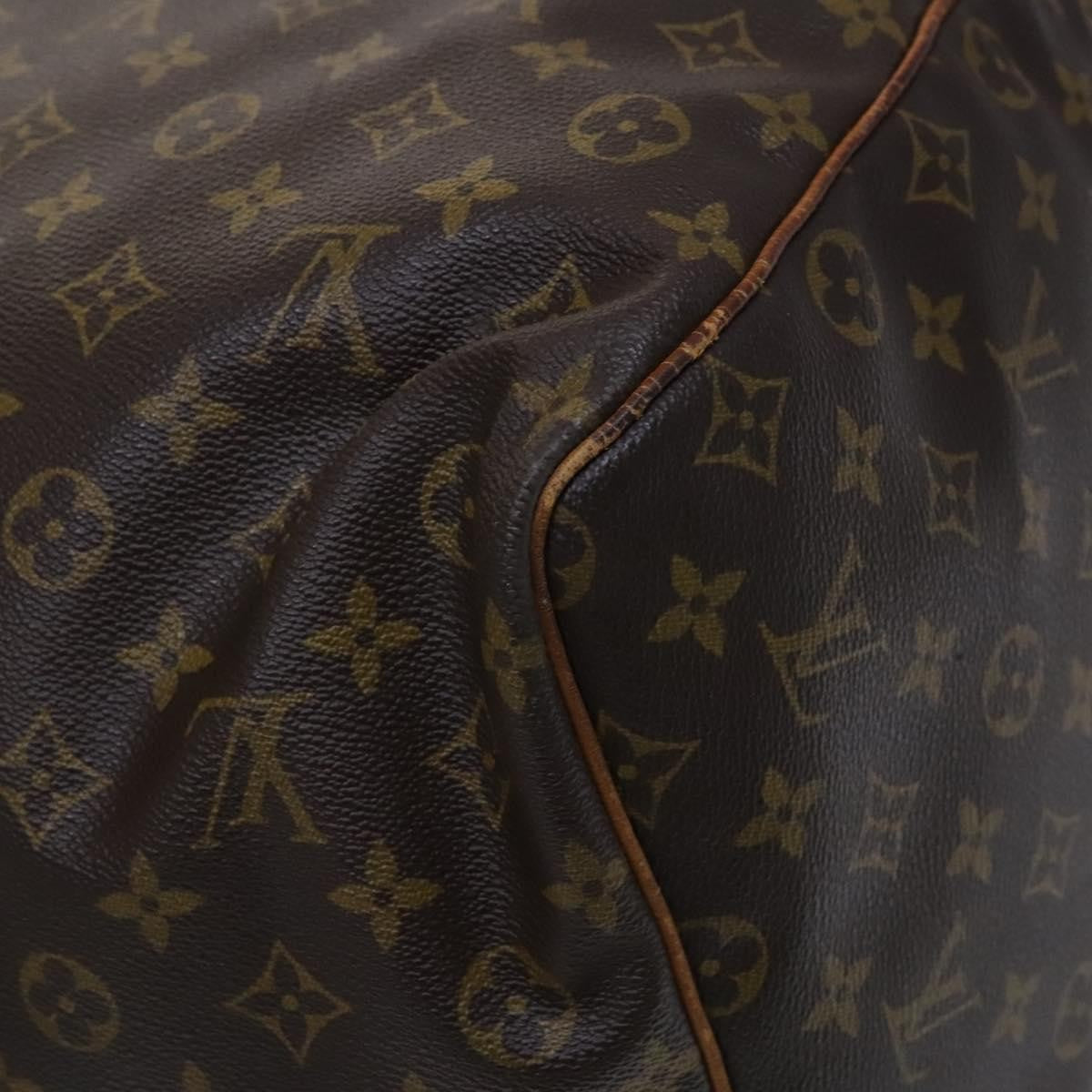 Louis Vuitton Keepall Monogram Canvas Brown Canvas Travel Bag Bag (Pre-Owned)