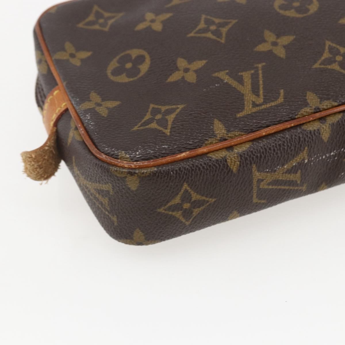 Louis Vuitton Pochette Marly Bandouliere Monogram Canvas Brown Canvas Handbag (Pre-Owned)