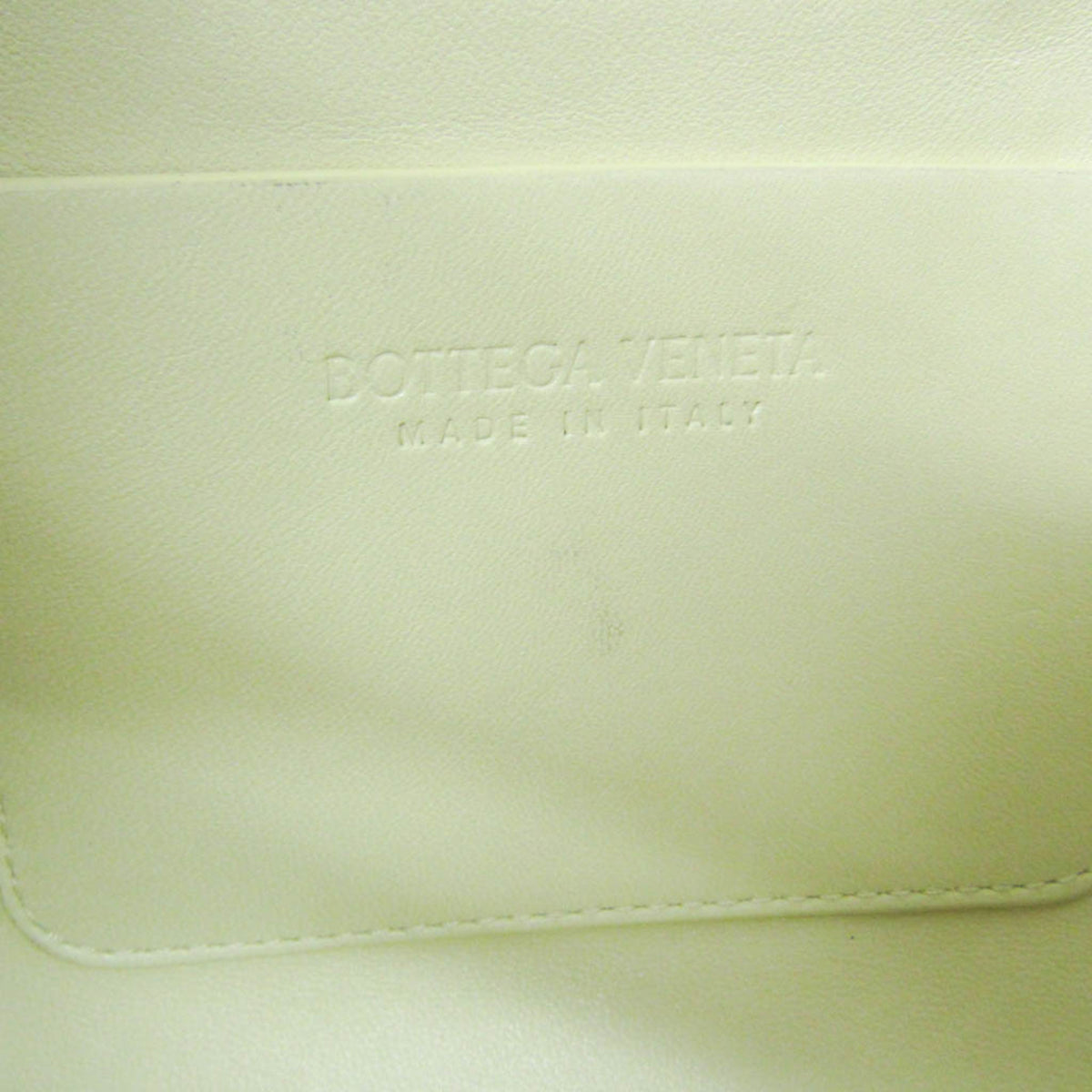 Bottega Veneta Beak Leather Beige Leather Crossbody Bag Bag (Pre-Owned)