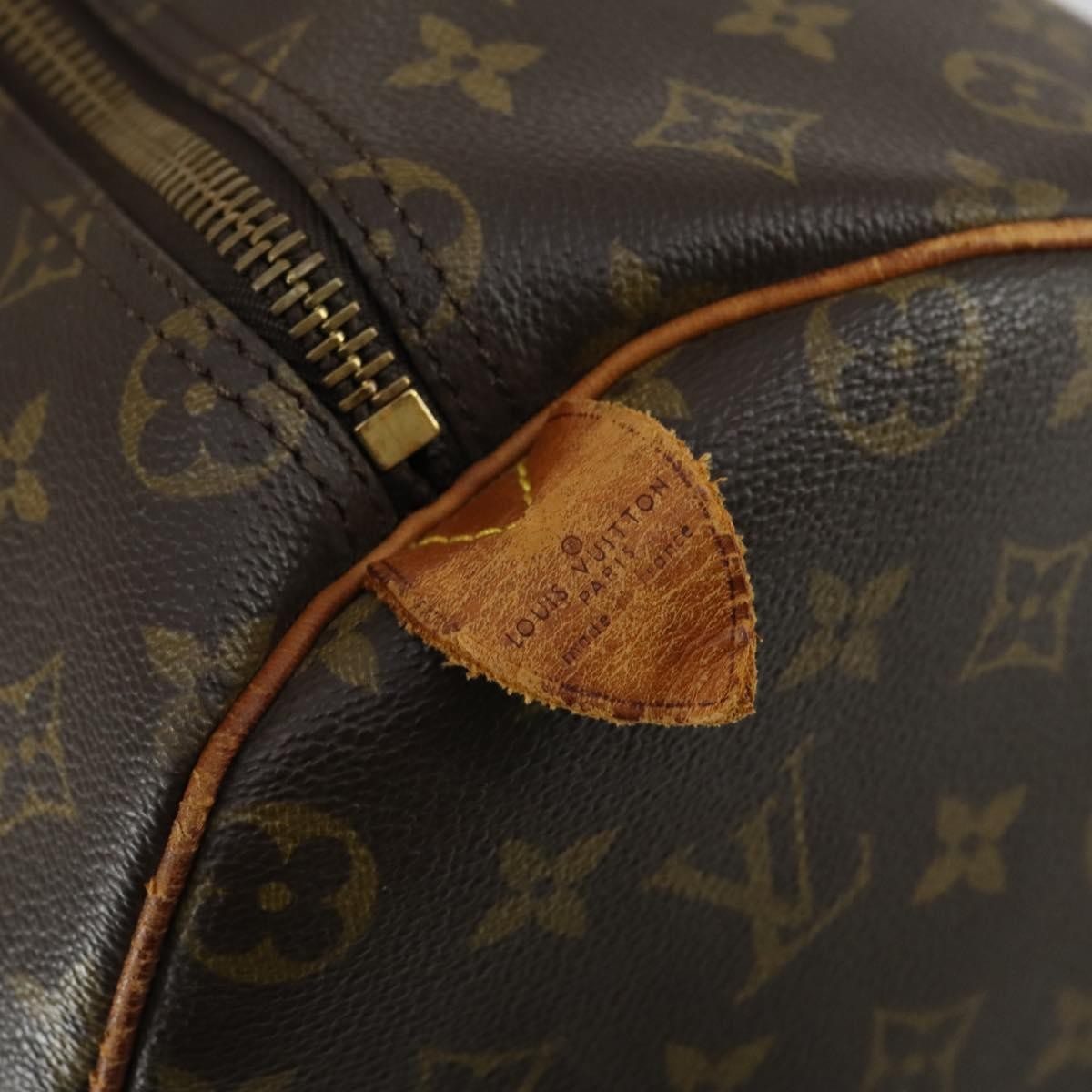 Louis Vuitton Keepall Monogram Canvas Brown Canvas Travel Bag Bag (Pre-Owned)