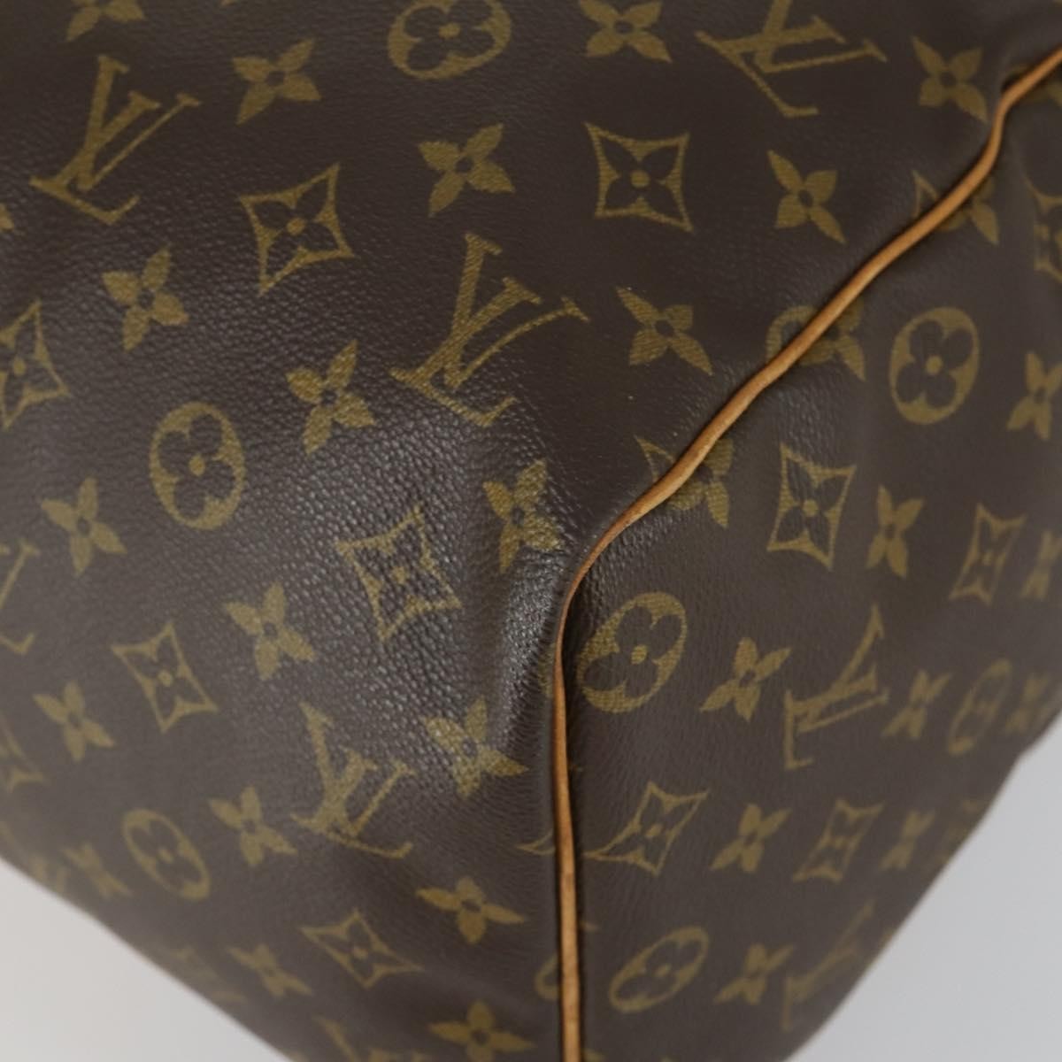 Louis Vuitton Keepall Monogram Canvas Brown Canvas Travel Bag Bag (Pre-Owned)