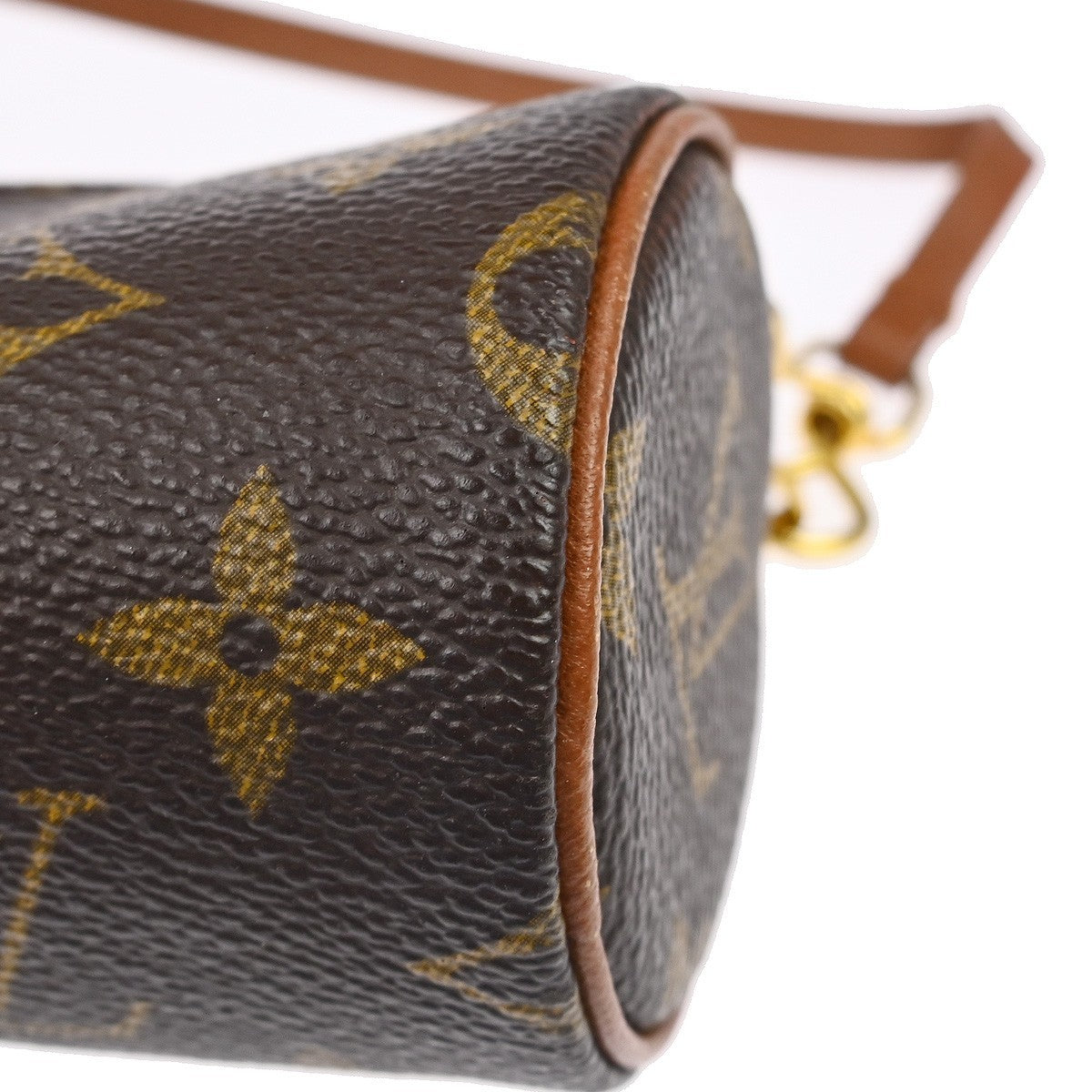 Louis Vuitton Papillon Pochette Monogram Canvas Brown Canvas Clutche & Pouche Bag (Pre-Owned)