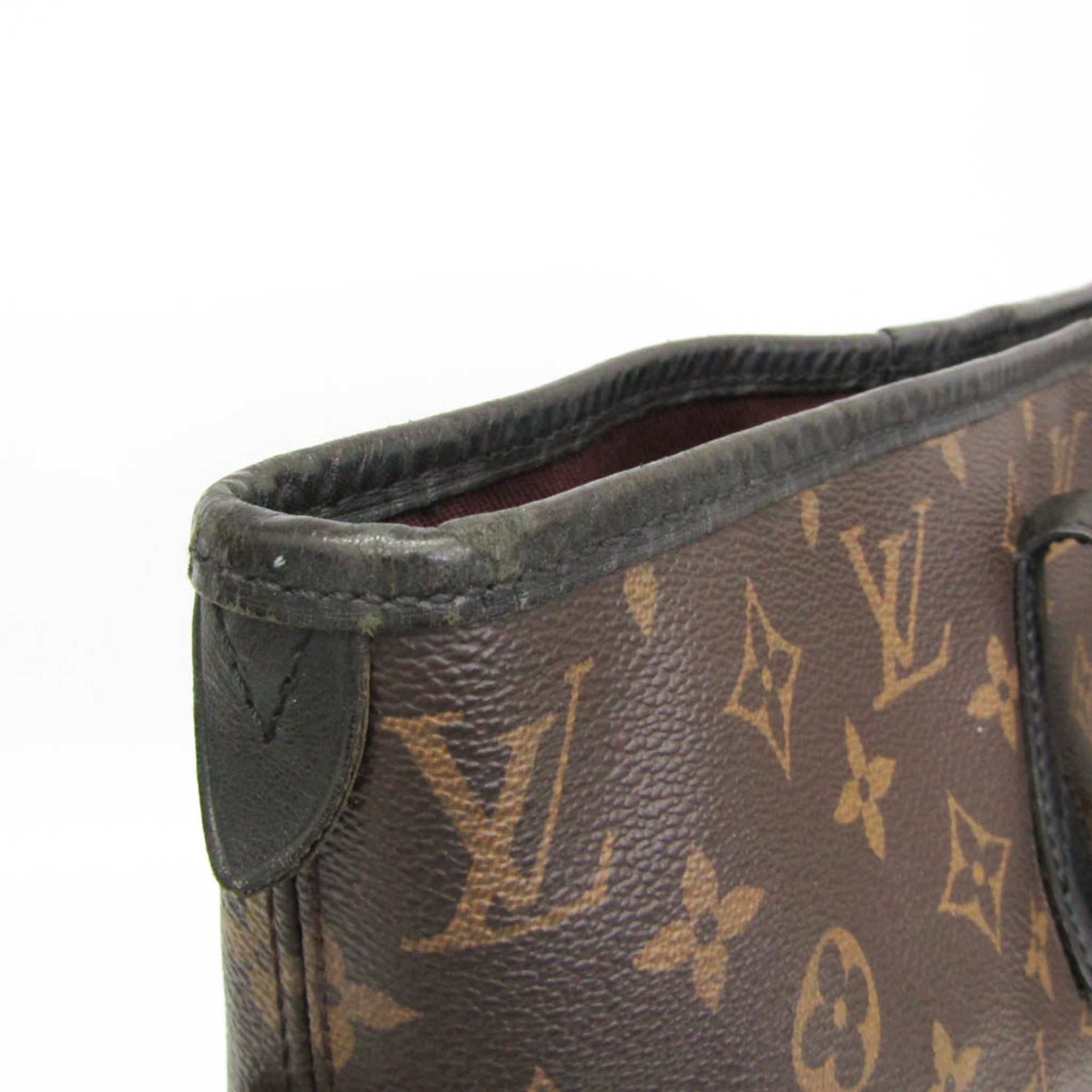 Louis Vuitton Davis Macassar Monogram Canvas Brown Canvas Handbag (Pre-Owned)